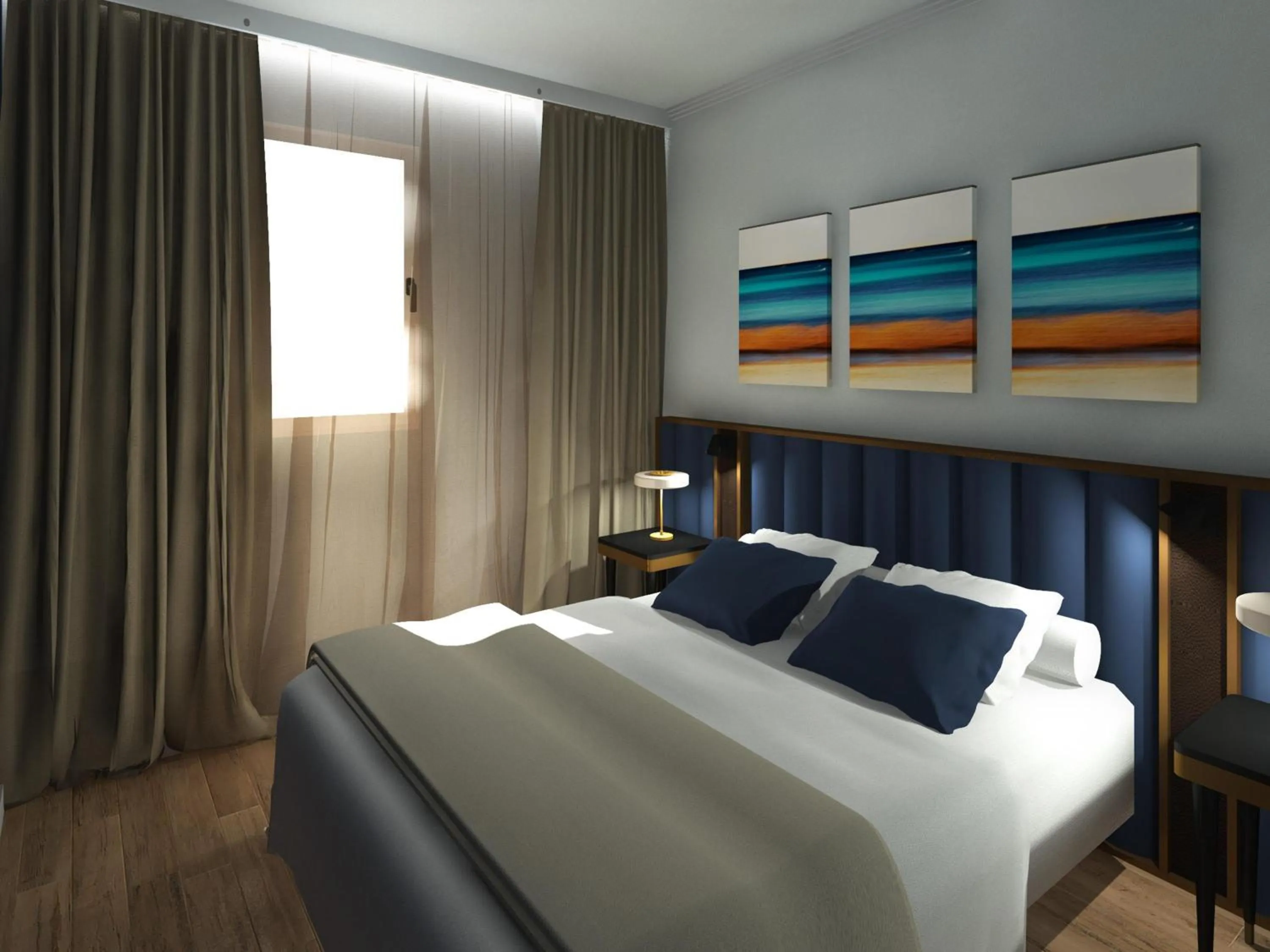 Photo of the whole room, Bed in Mercure Toulouse Aeroport Blagnac