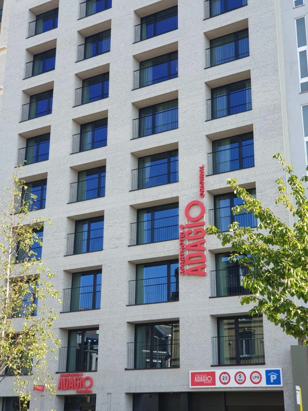 Property building in Adagio Antwerp City Center