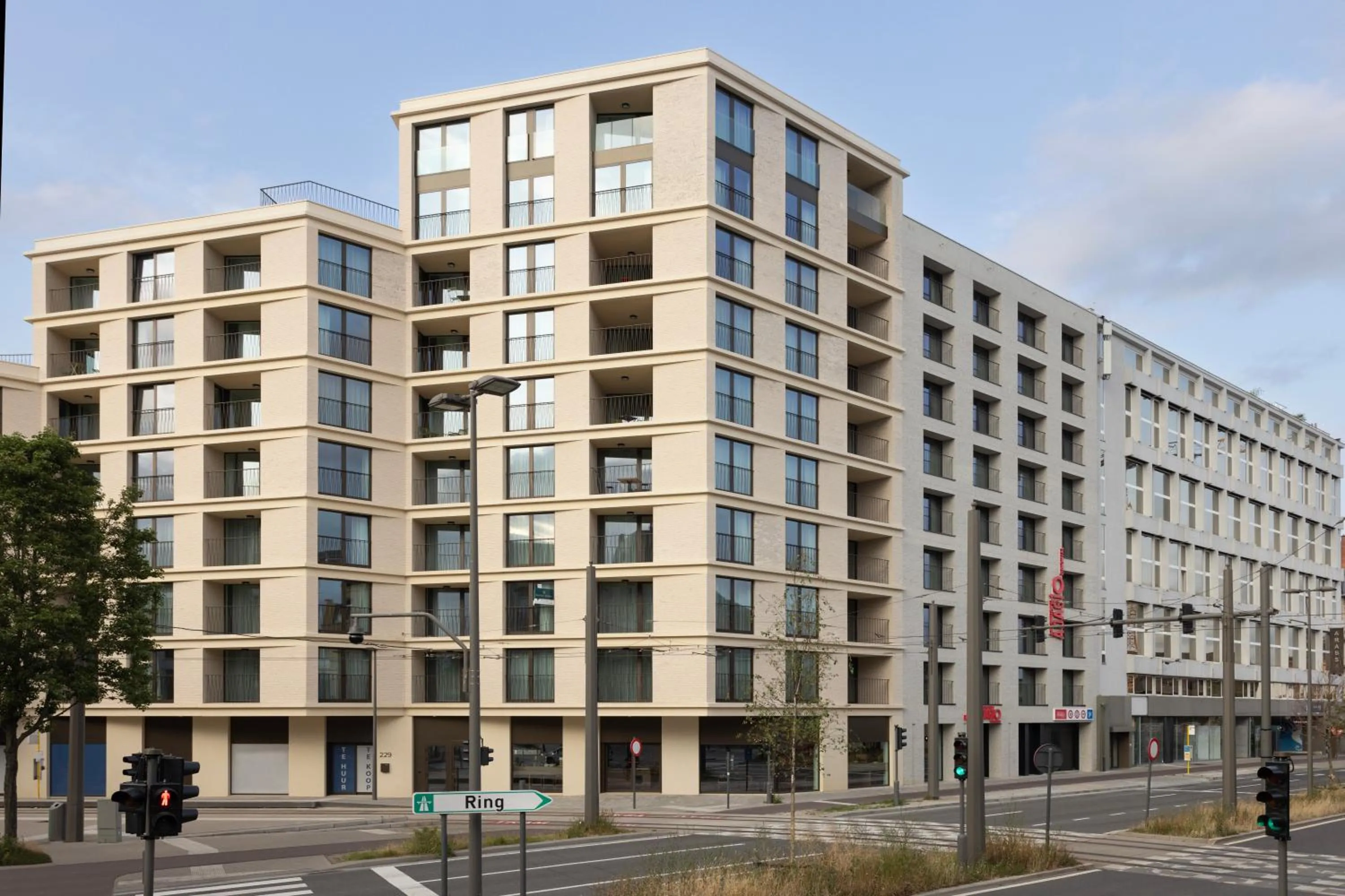 Property building in Adagio Antwerp City Center