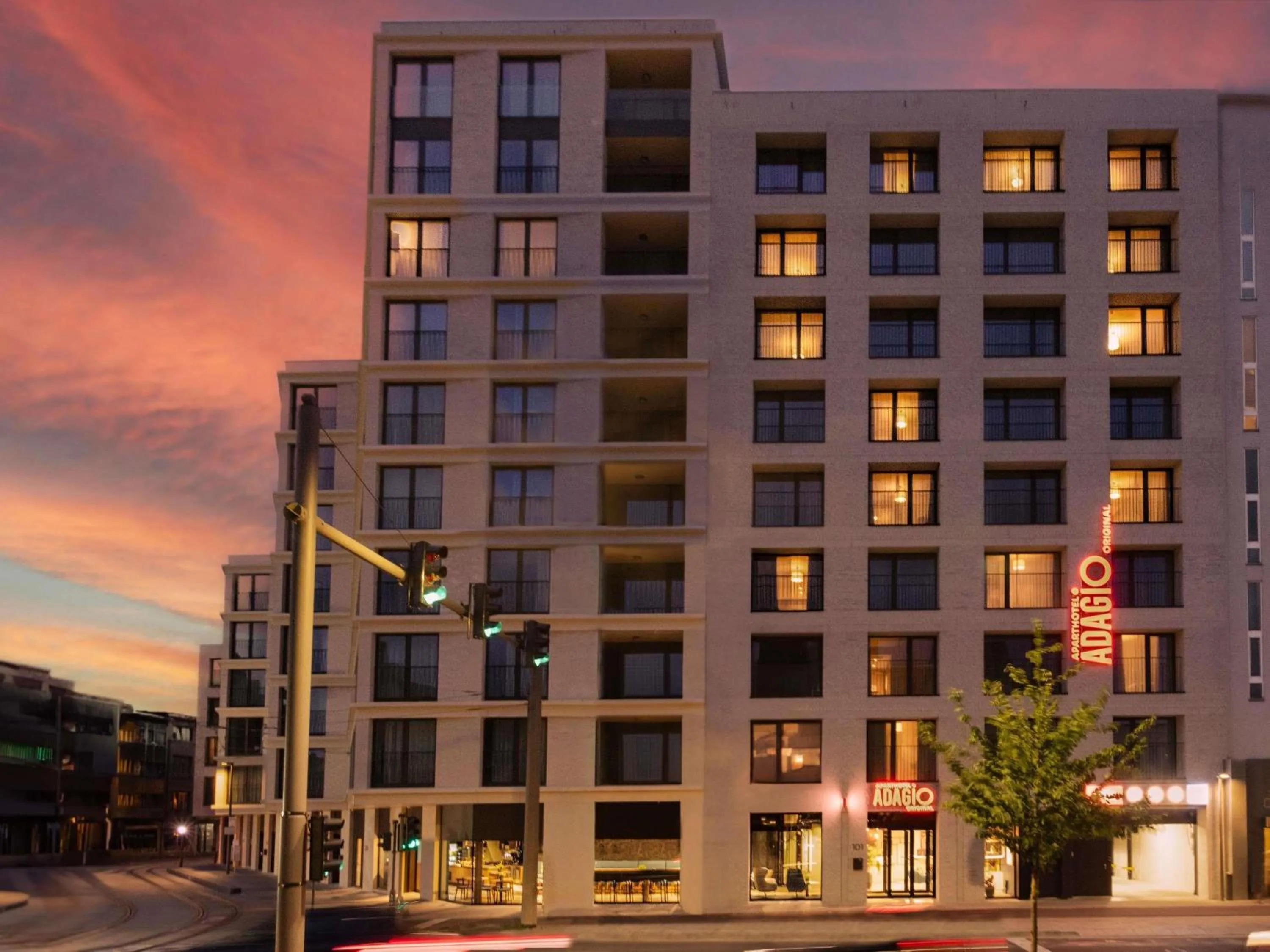 Property building in Adagio Antwerp City Center