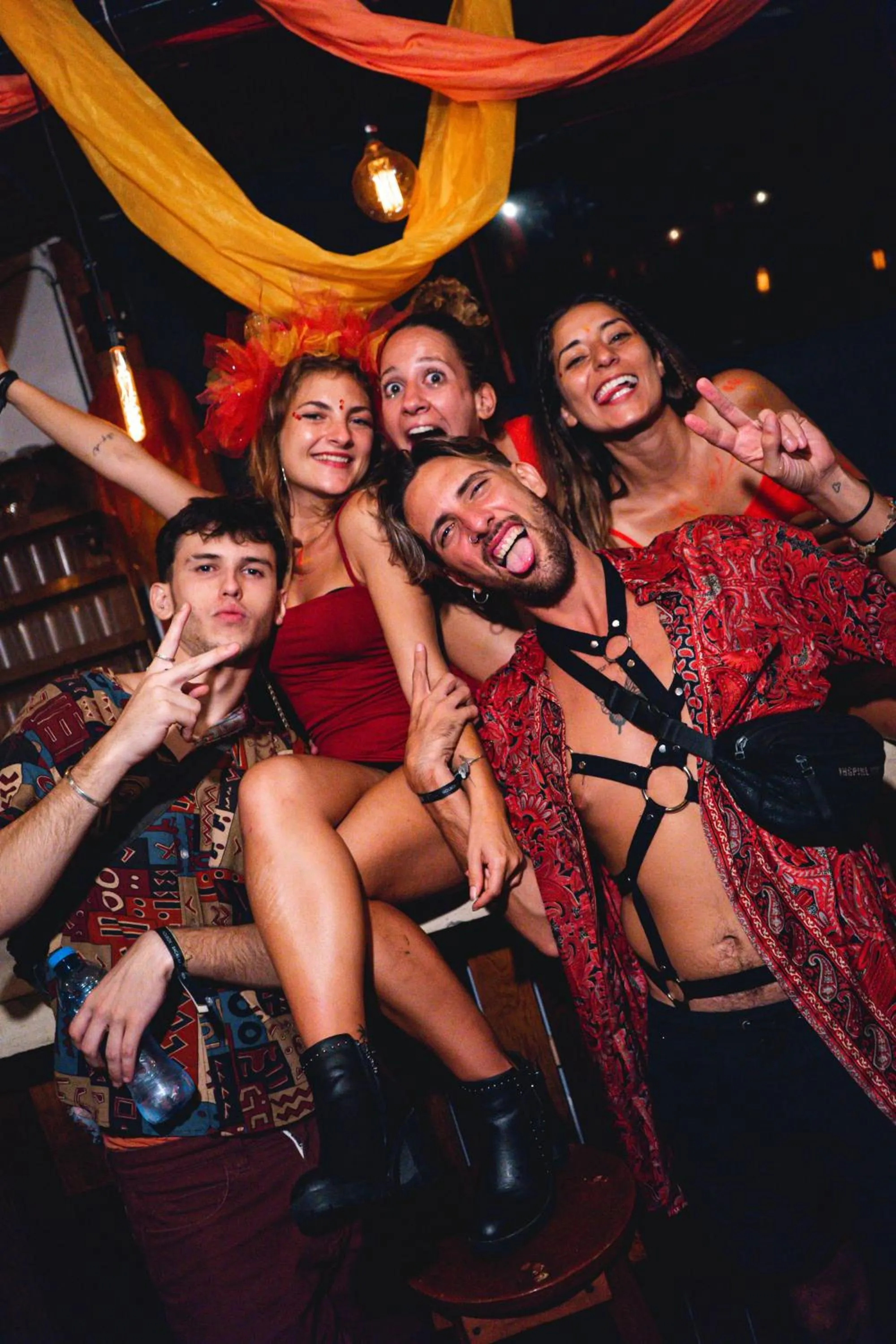 People in Che Playa Hostel & Bar Adults Only