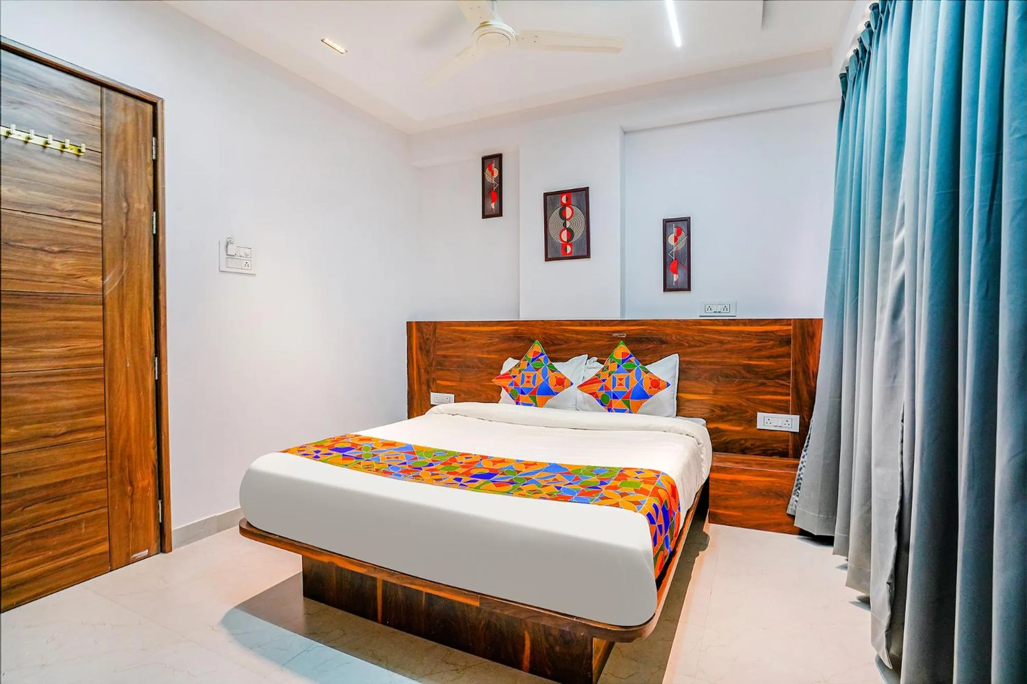 Photo of the whole room, Bed in Via Crystal Inn - Nr Suvarndeep Chowk