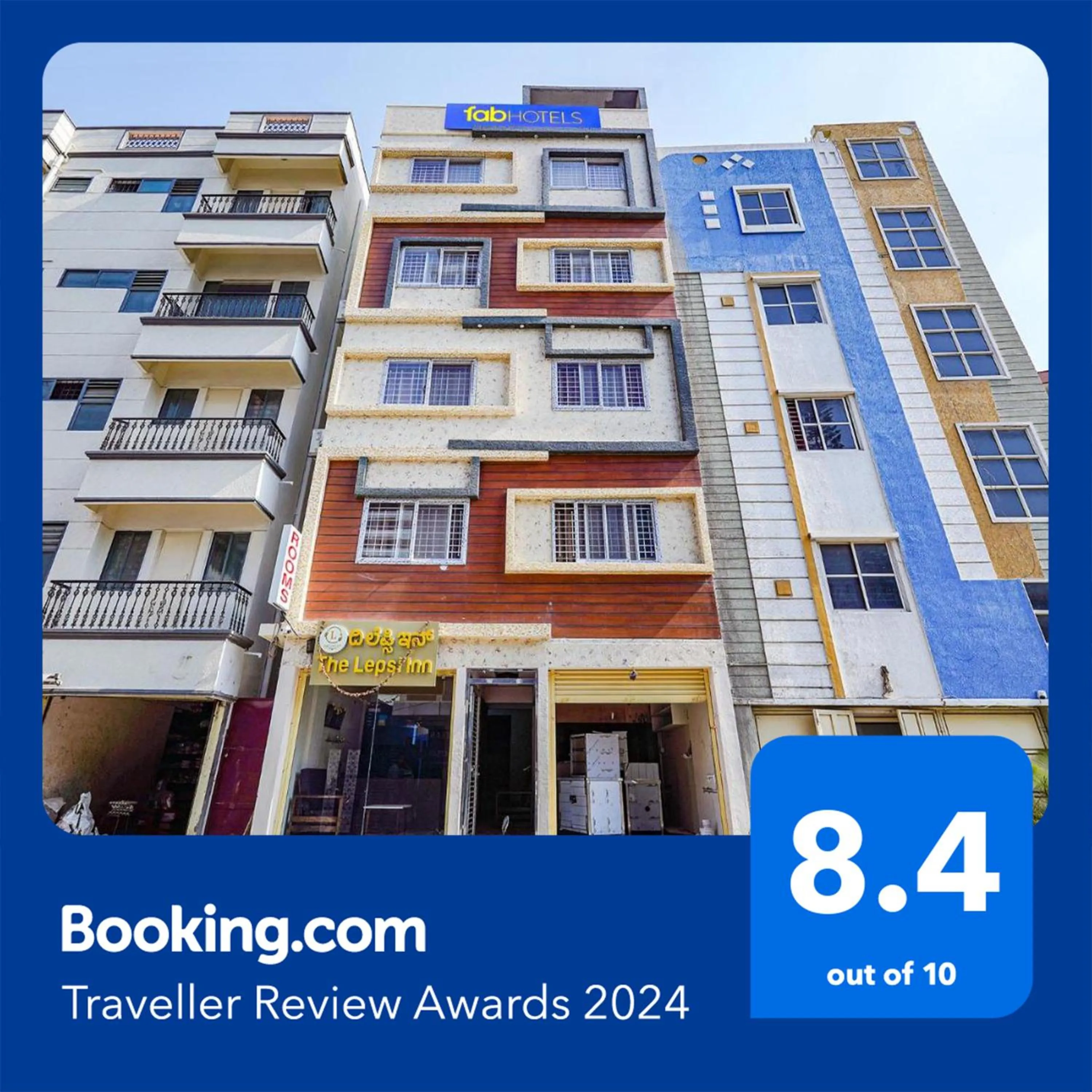 Property building in FabHotel The Lepsi Inn - BTM Layout