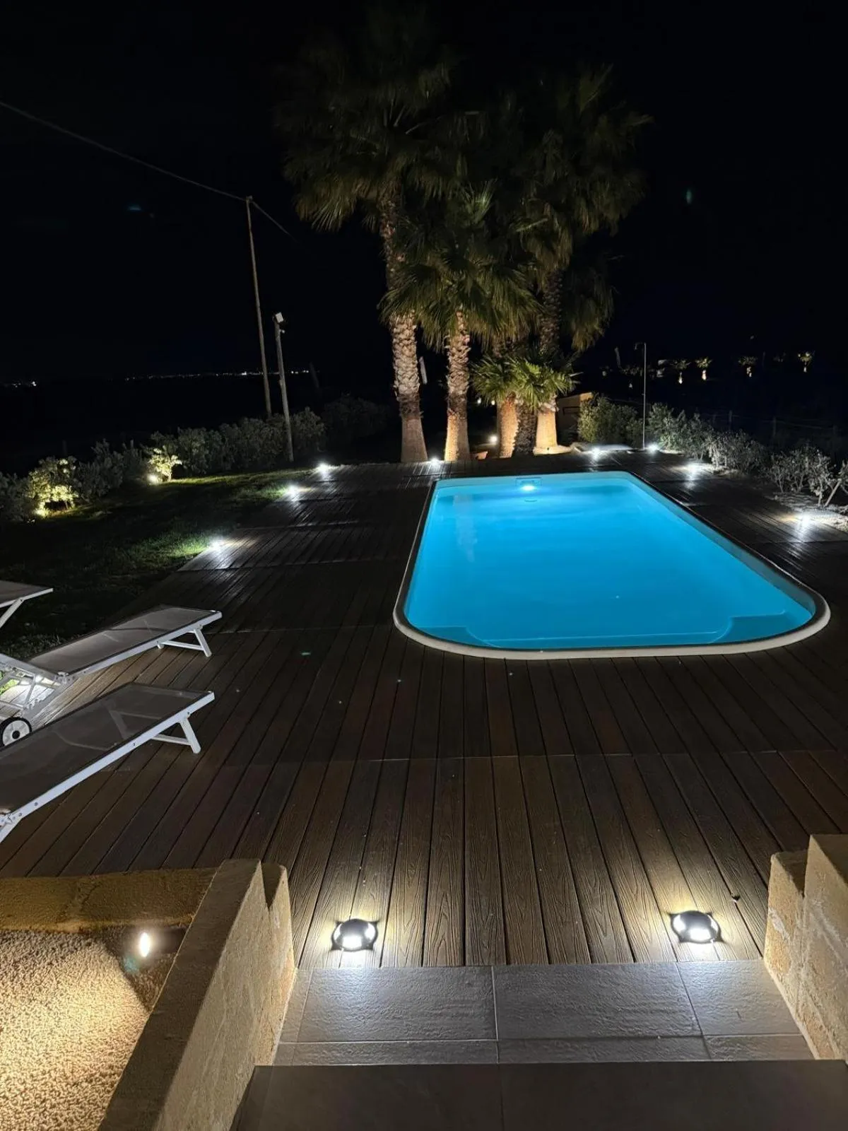 Swimming pool in Casa B, Room 5 - mit Pool - at Lagoon - Lo Stagnone Kite Spot - Palm Kite Paradise