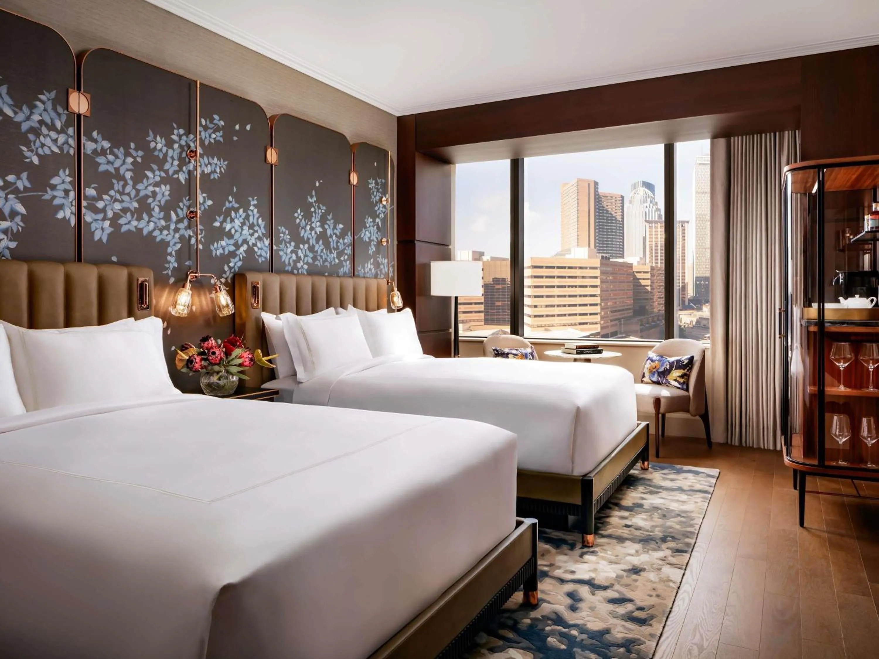 Bedroom, Bed in Raffles Boston