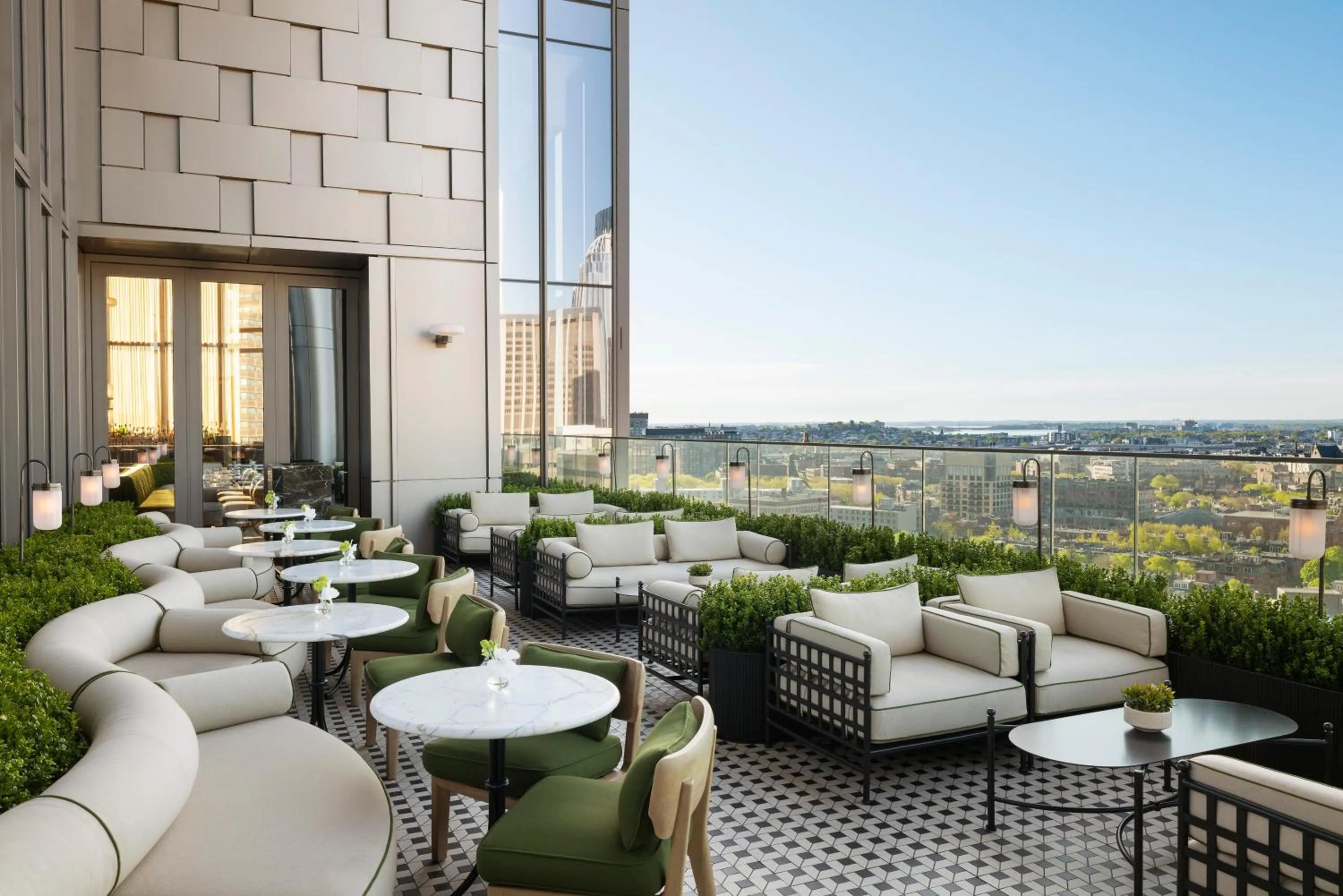 Balcony/Terrace in Raffles Boston