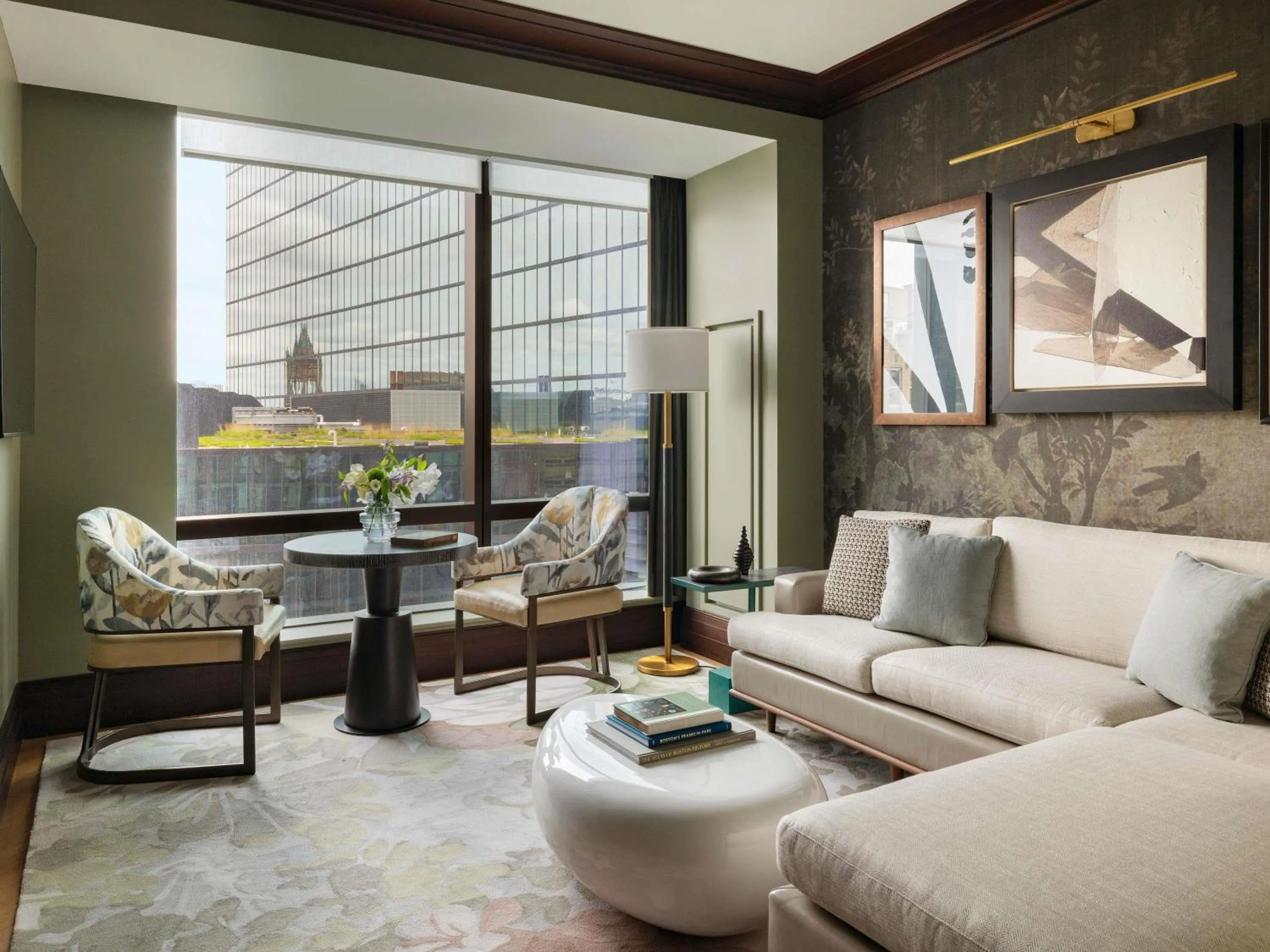 Bedroom in Raffles Boston