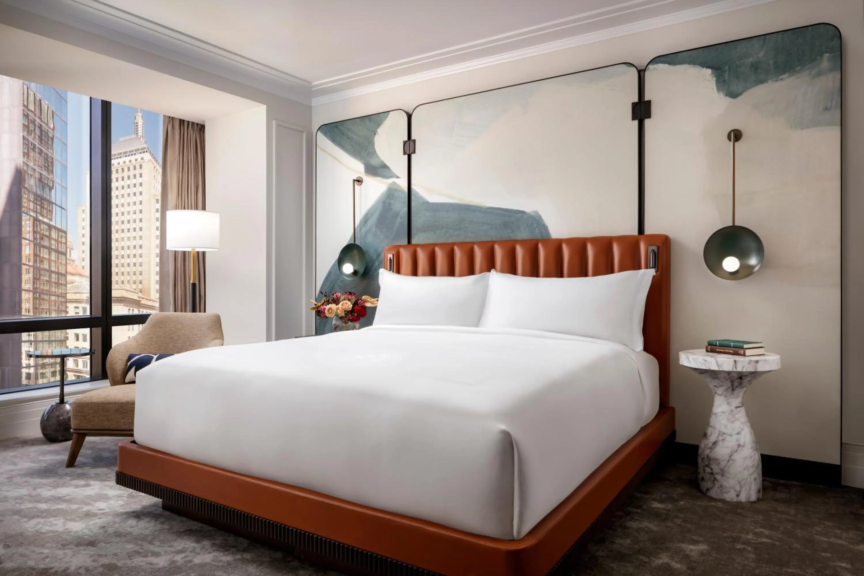 Bed in Raffles Boston