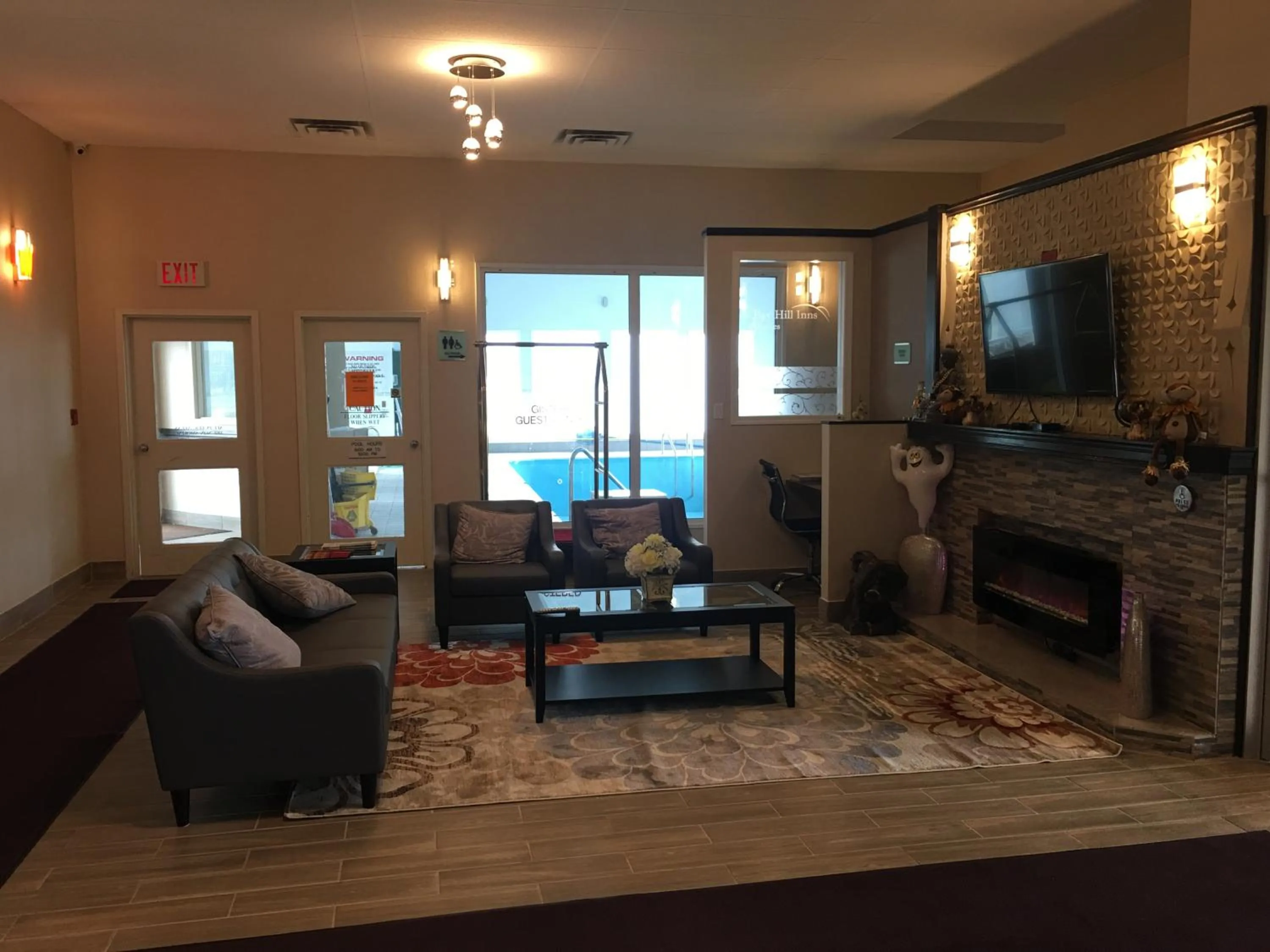 Lobby or reception in Bay Hill Inns & Suites