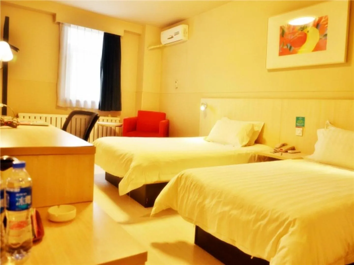 Bed in Jinjiang Inn Changchun Railway Station New Branch