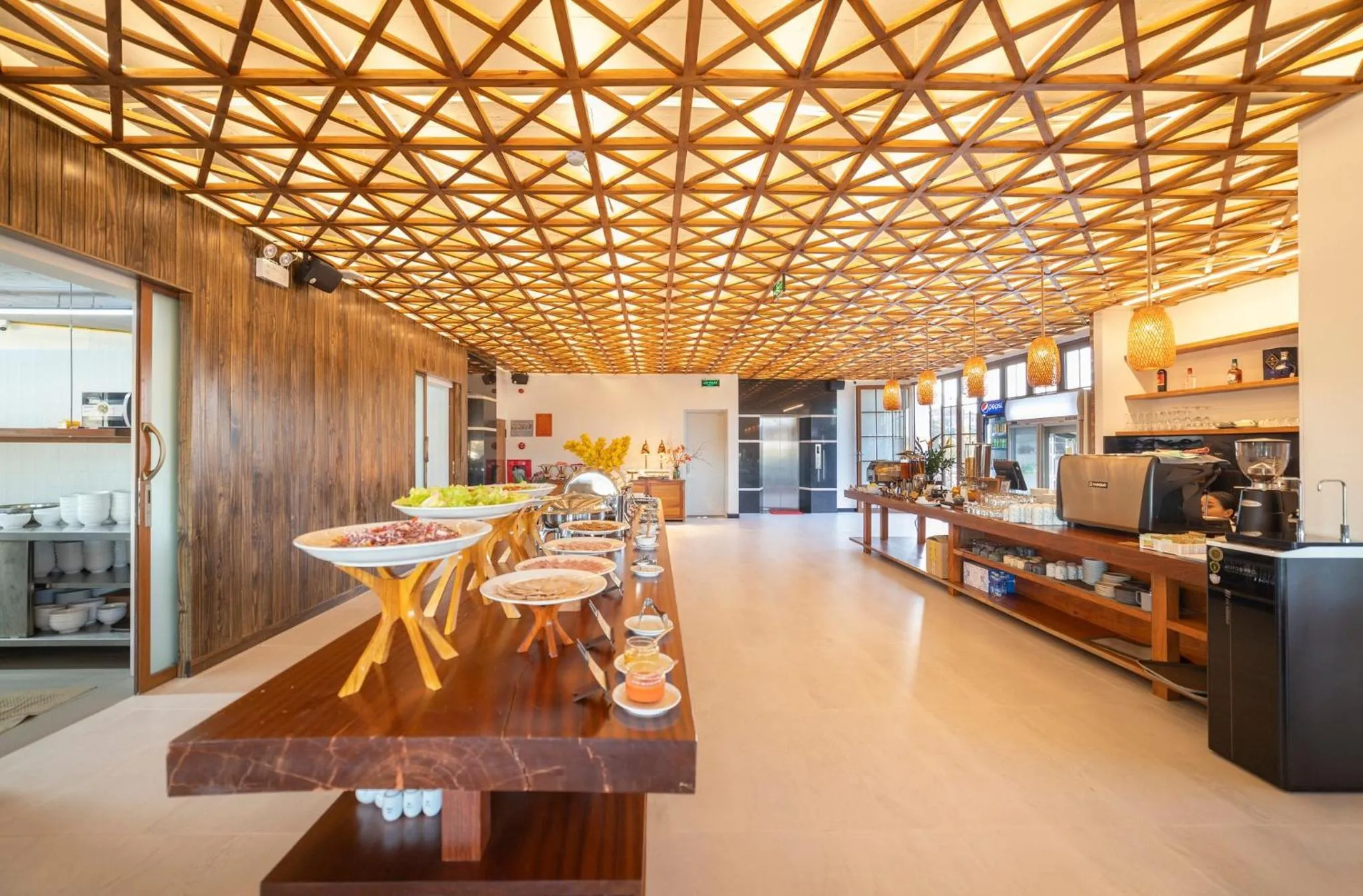 Restaurant/places to eat in Brick House Dalat Hotel