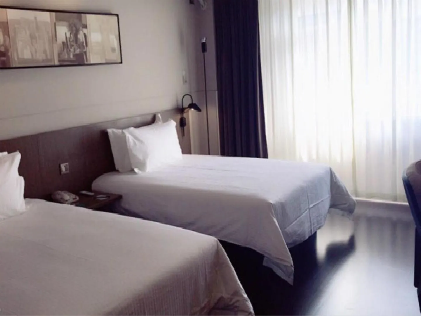 Bed in Jinjiang Inn Yangzhou Slender West Lake Dongguan Street