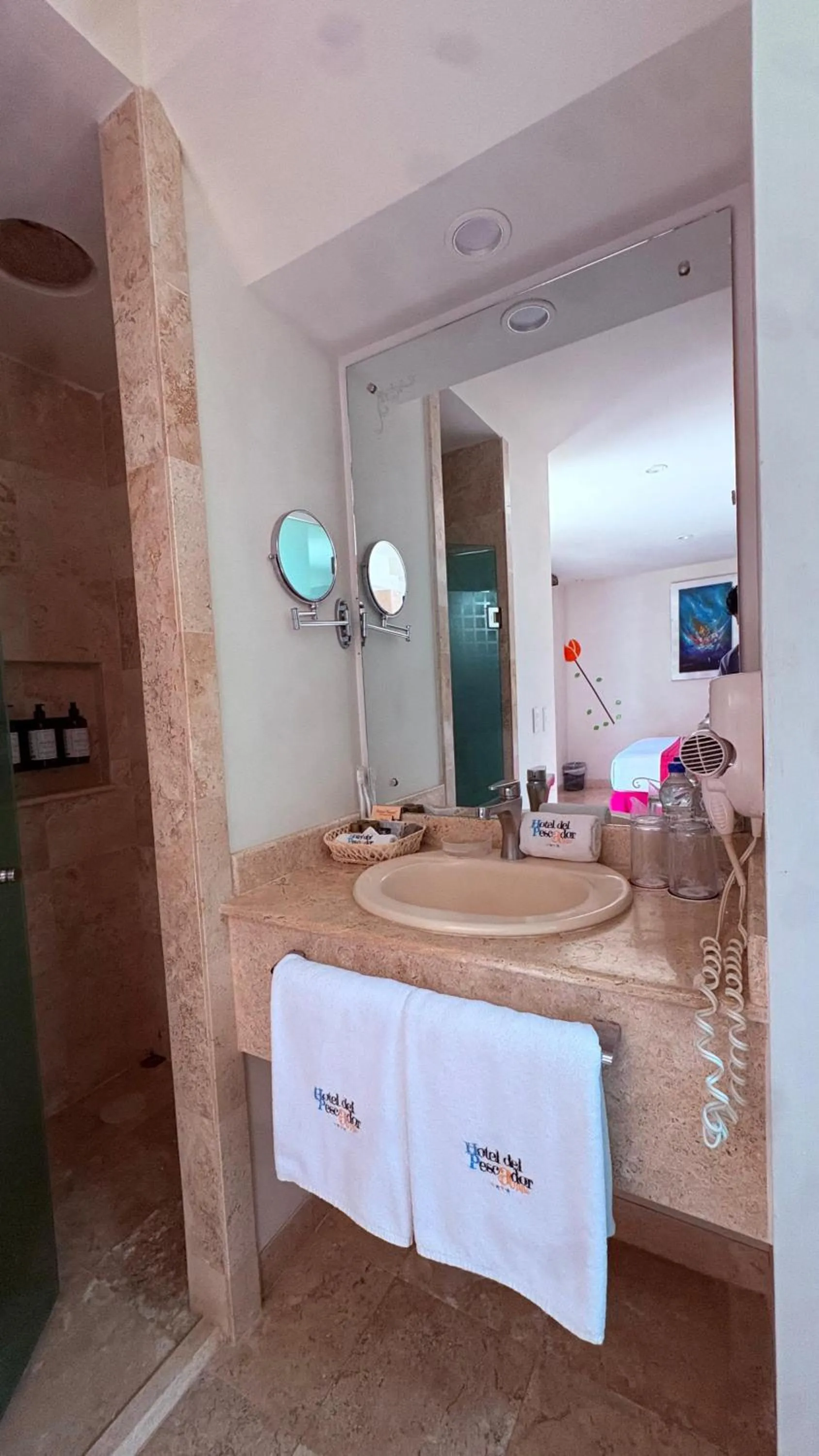 Bathroom in Hotel del Pescador