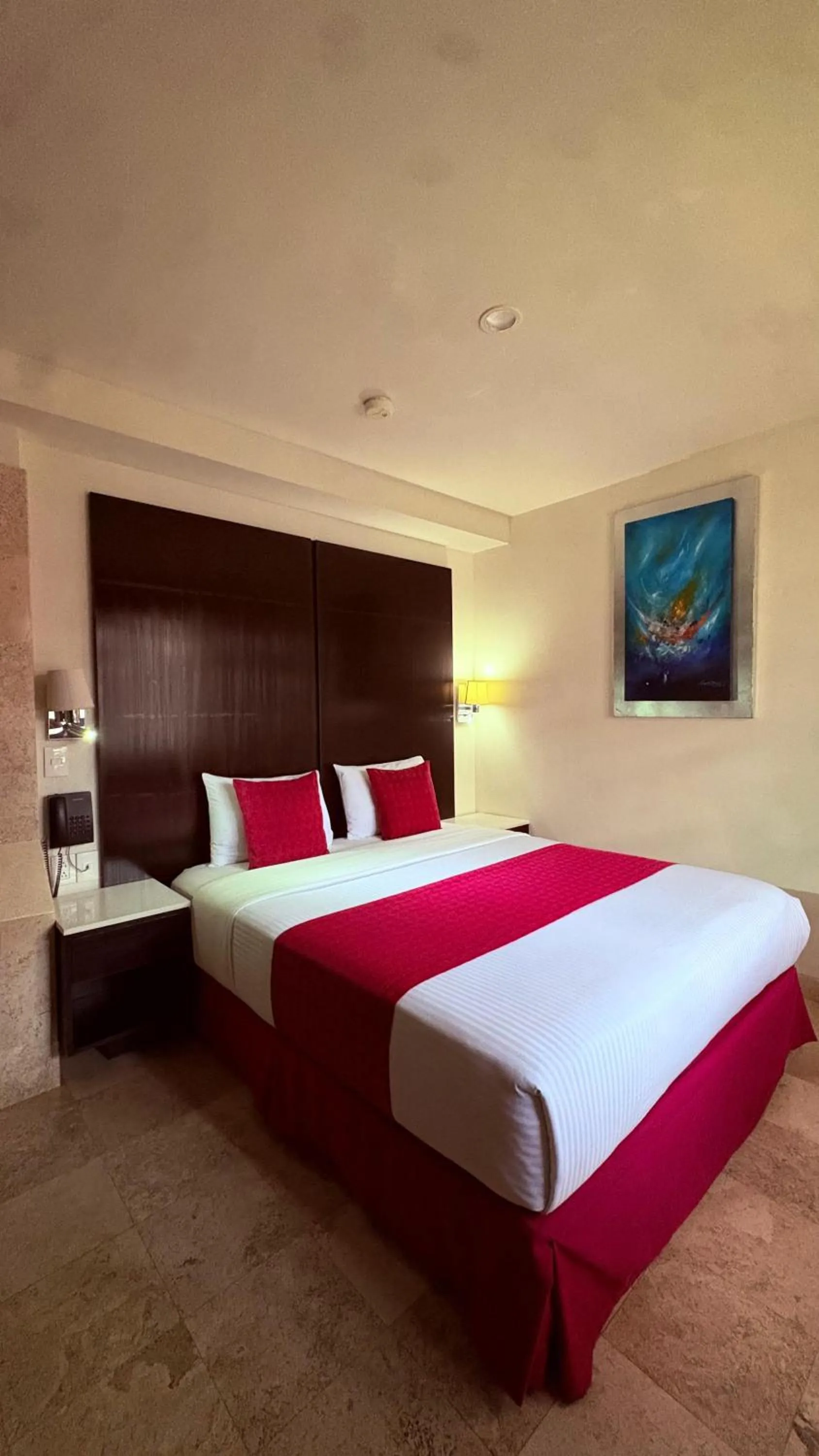 Bed in Hotel del Pescador