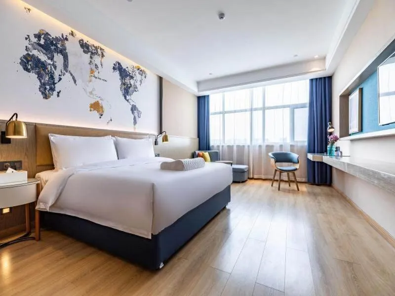Bed in Kyriad Marvelous Hotel Shouguang Municipal Government
