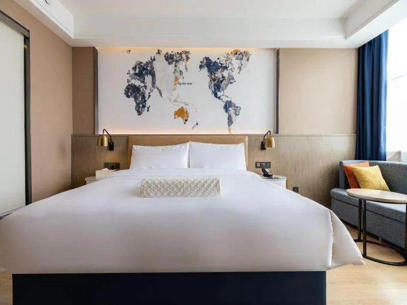 Bed in Kyriad Marvelous Hotel Shouguang Municipal Government