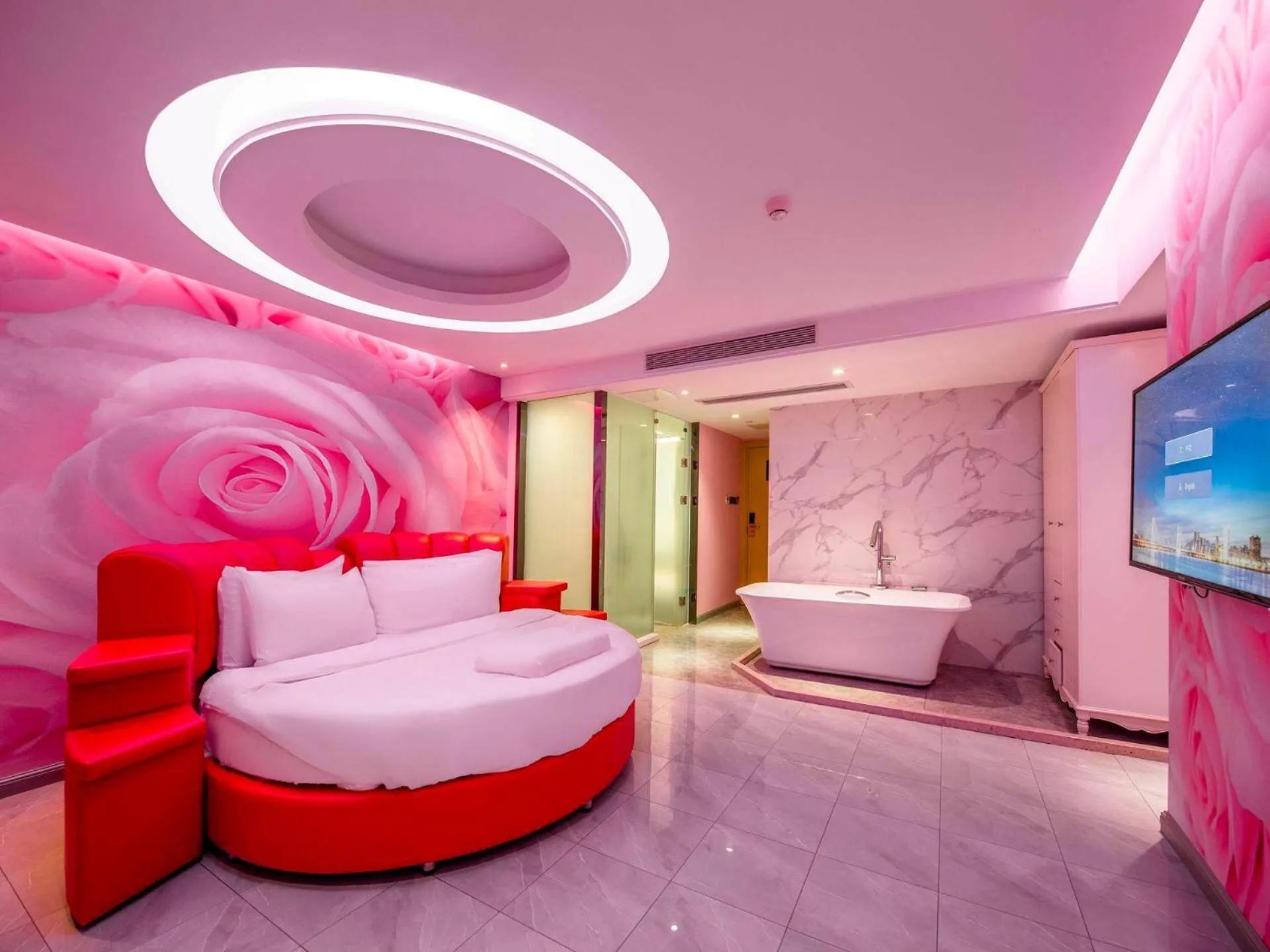 Bed in Kyriad Marvelous Hotel Qingyuan City Square