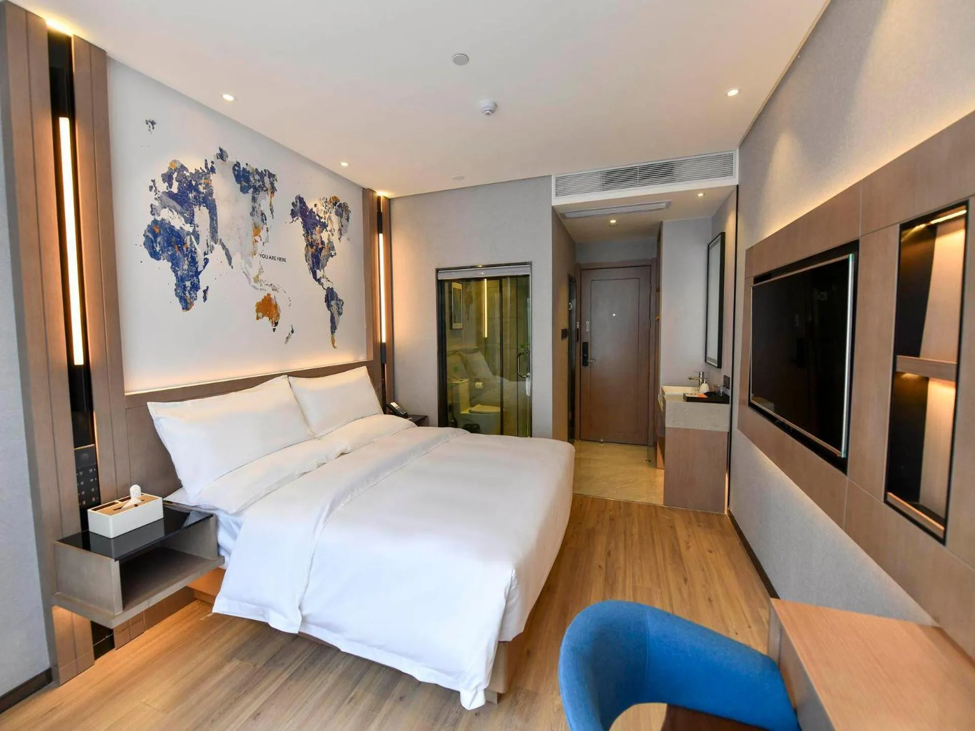 Bed in Kyriad Marvelous Hotel Daya Bay BYD Technology Park