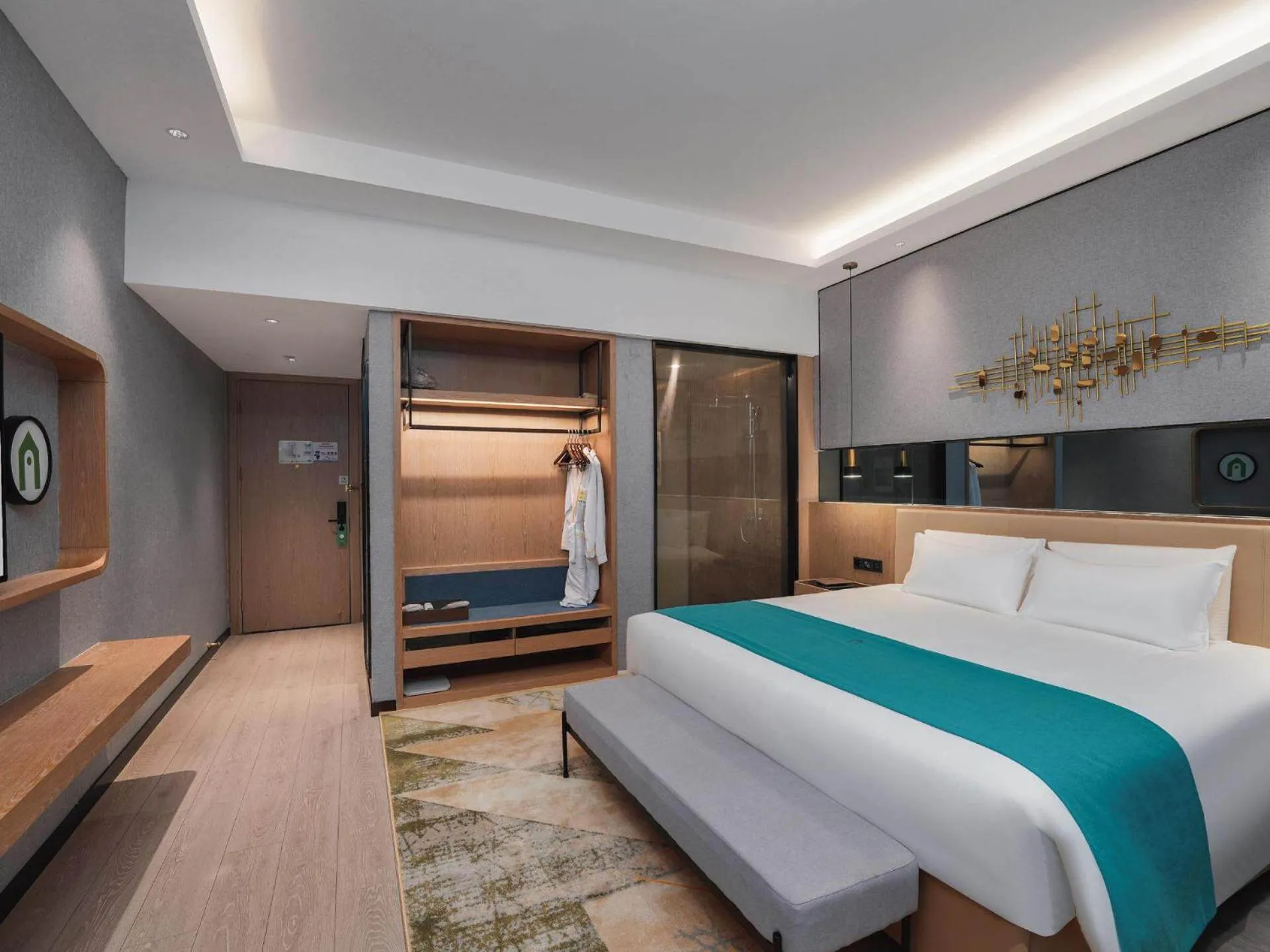 Bed in Campanile Chaozhou Ancient City