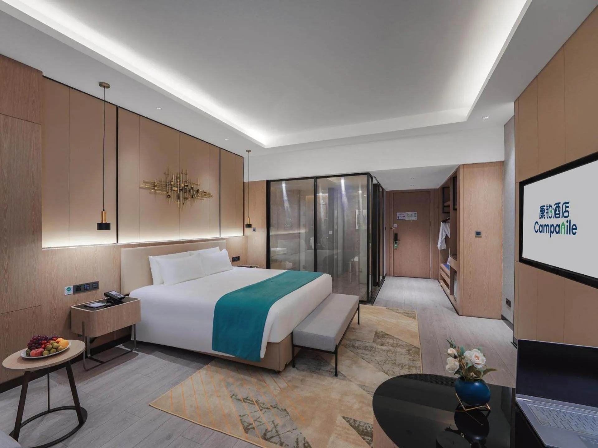 Bed in Campanile Chaozhou Ancient City