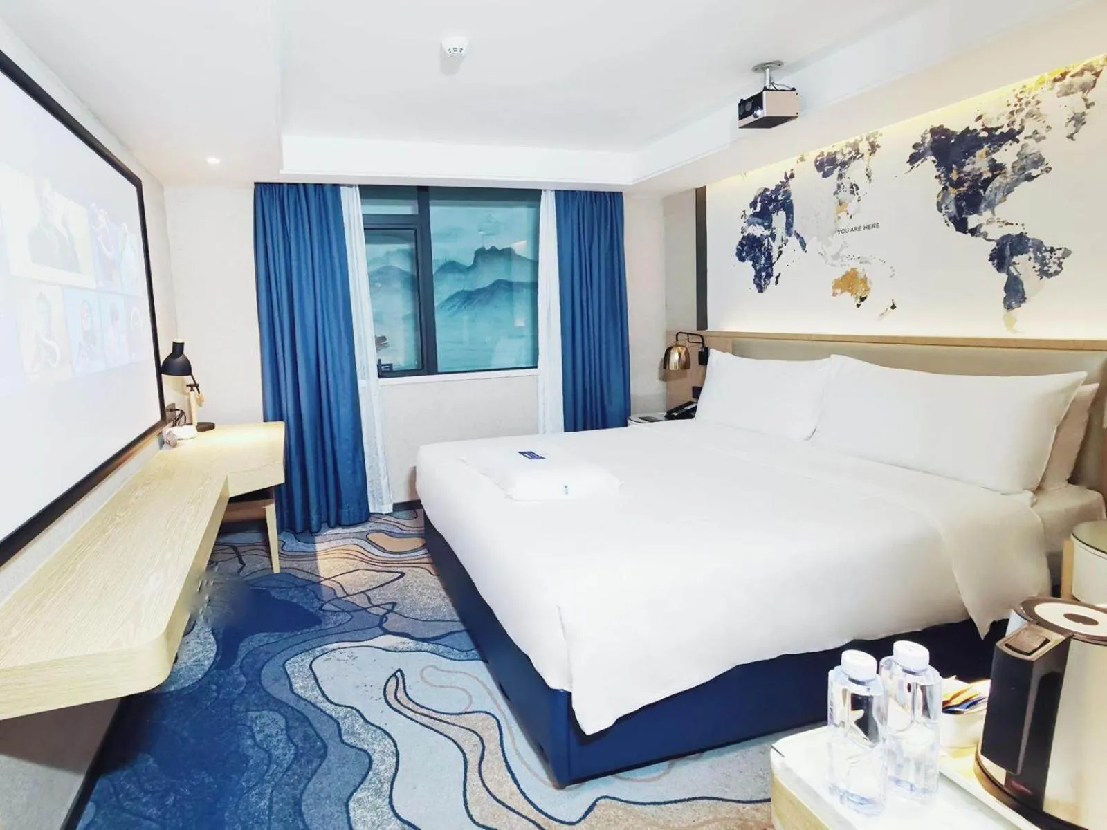 Bed in Kyriad Hotel Zhongshan University of Science and Technology