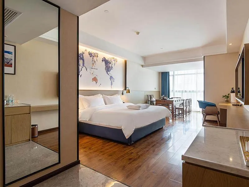 Bed in Kyriad Marvelous Hotel Kunming High-Tech Zone Wuyue Plaza