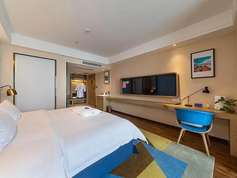 Bed in Kyriad Marvelous Hotel Kunming High-Tech Zone Wuyue Plaza