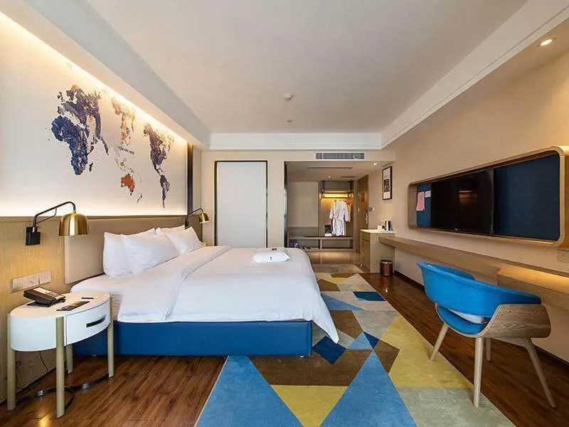 Bed in Kyriad Marvelous Hotel Kunming High-Tech Zone Wuyue Plaza