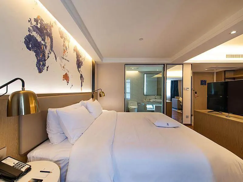 Bed in Kyriad Marvelous Hotel Kunming High-Tech Zone Wuyue Plaza