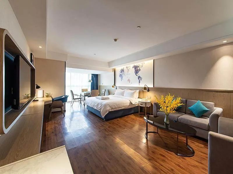 Bed in Kyriad Marvelous Hotel Kunming High-Tech Zone Wuyue Plaza
