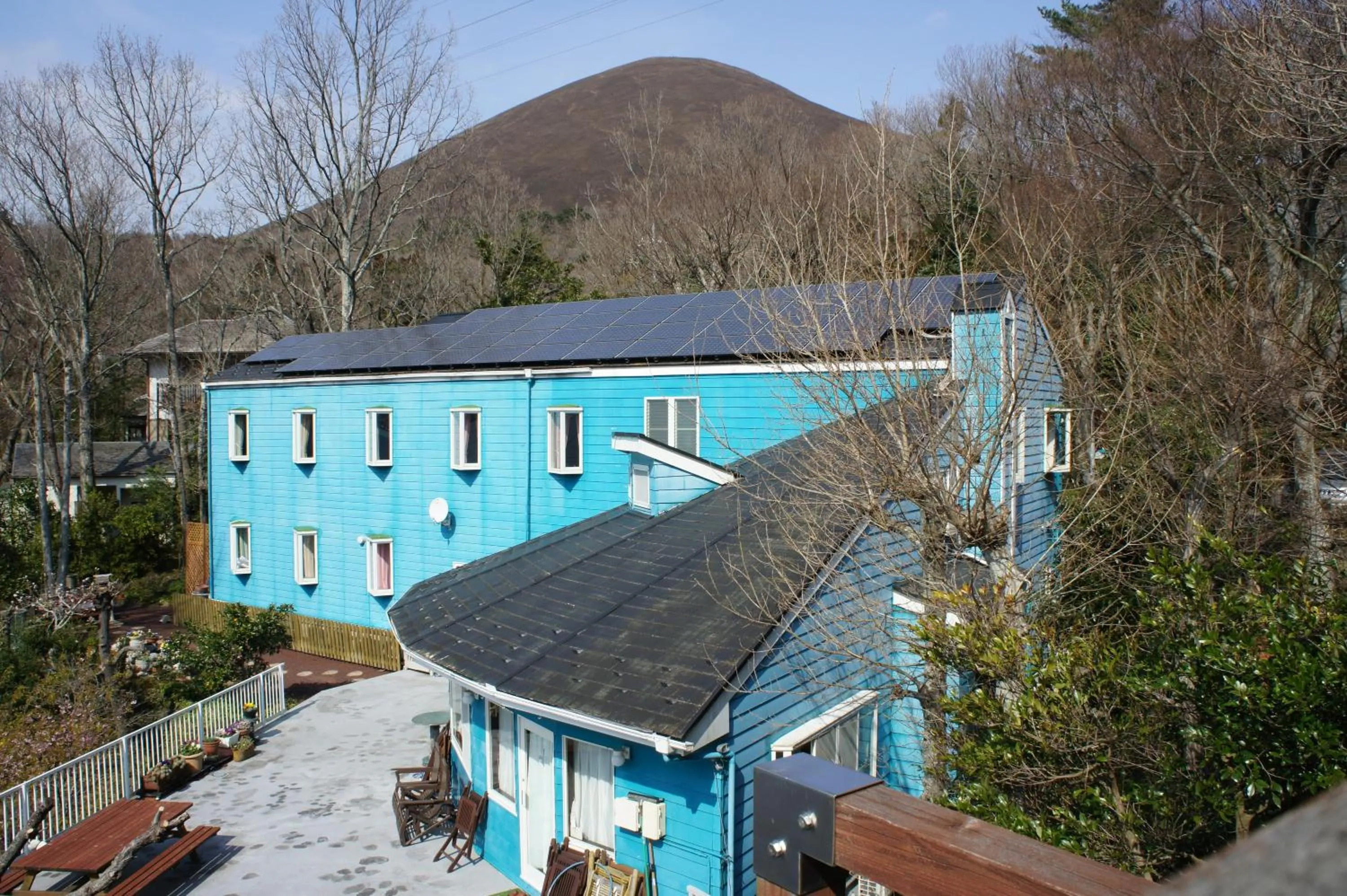 Facade/entrance in Pension Margaret