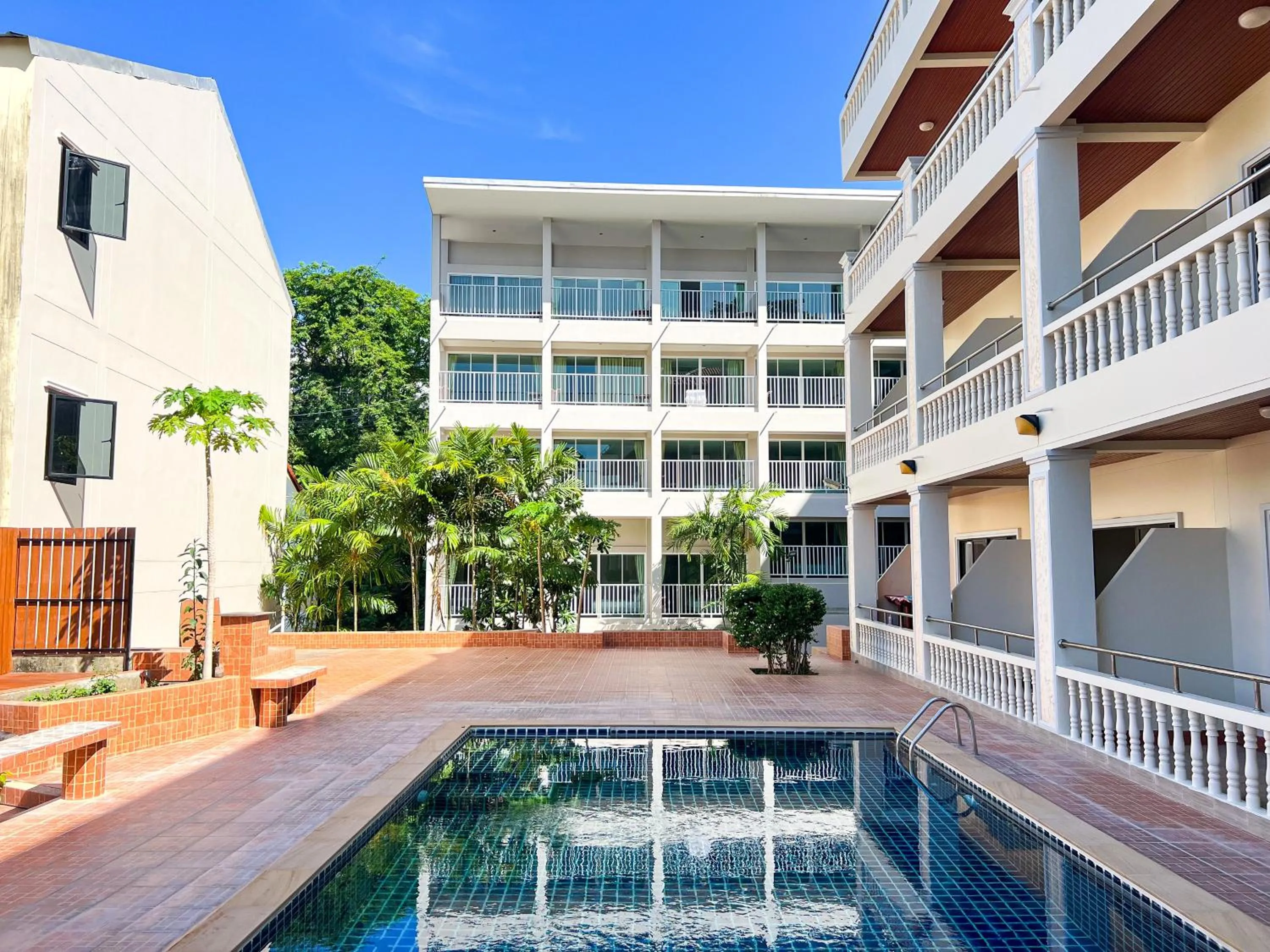 Patio in Tri's Miracle Kata Beach Side