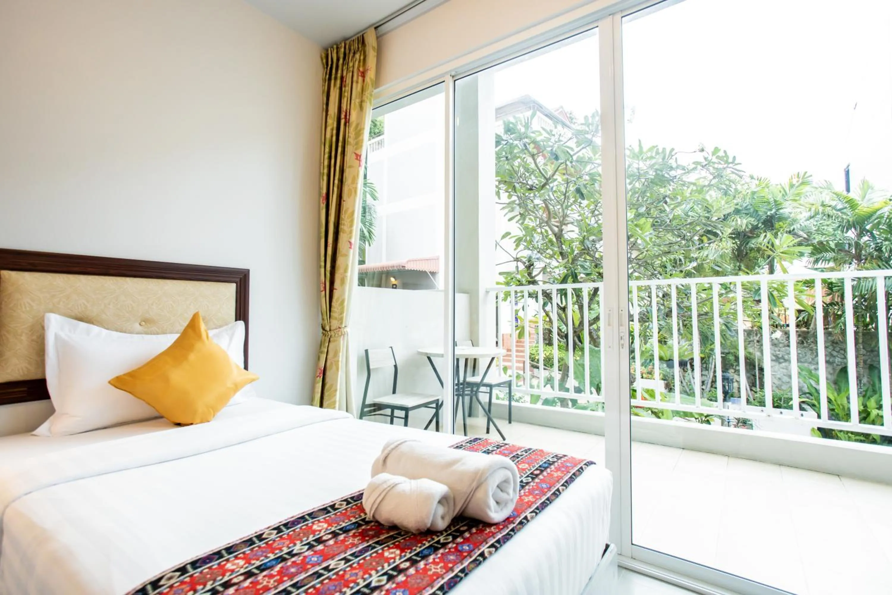 View (from property/room), Bed in Tri's Miracle Kata Beach Side