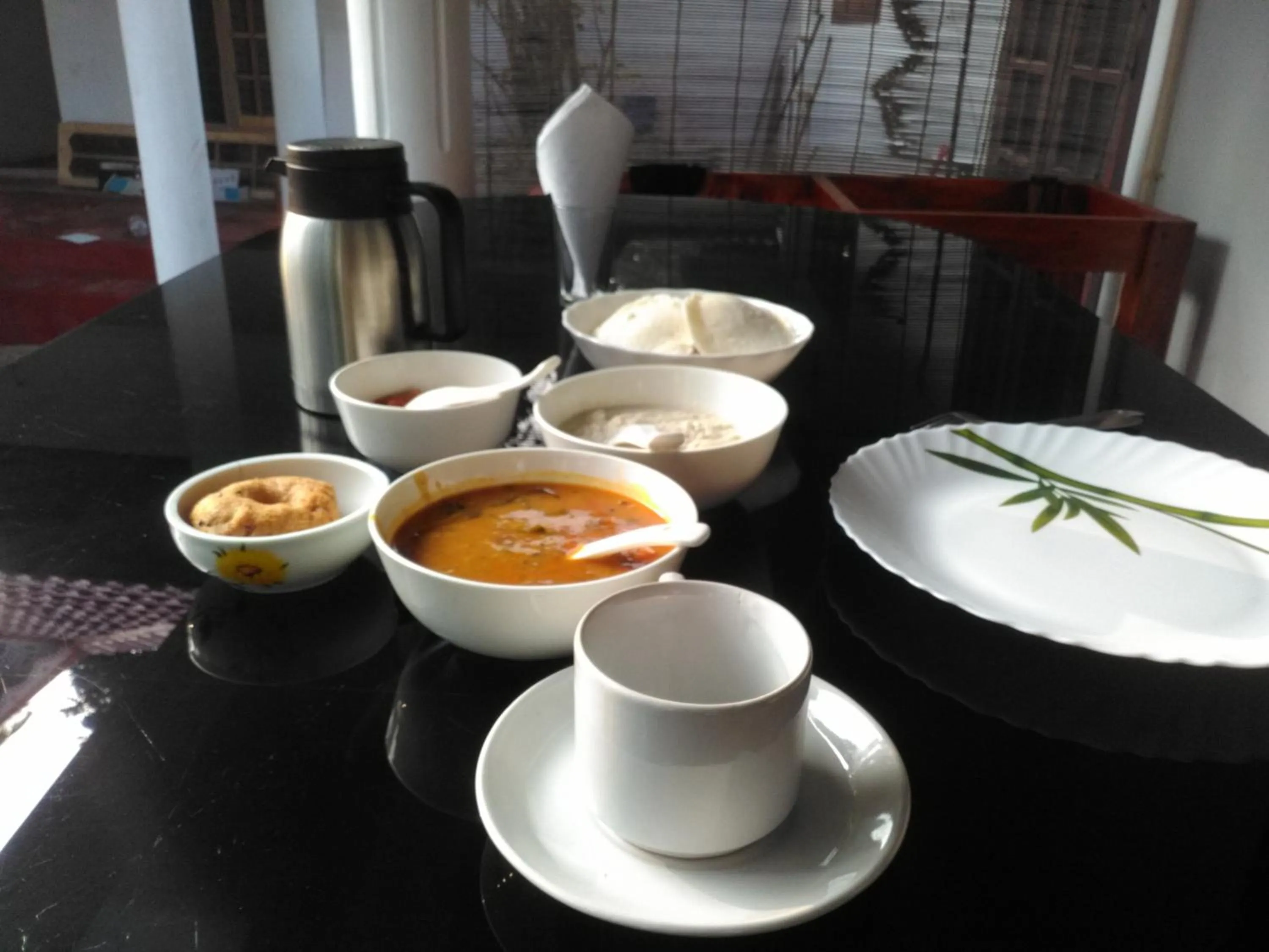 Food in Angels' homestay Marari