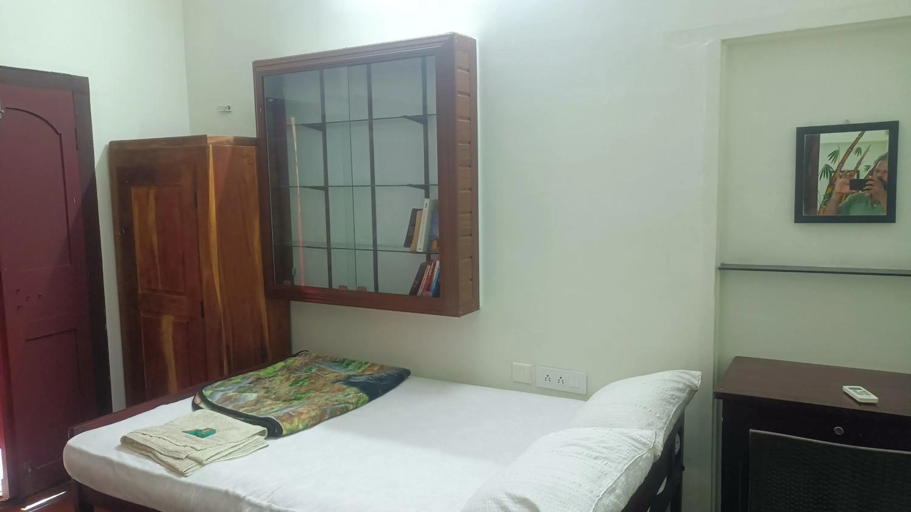 Bed in Angels' homestay Marari