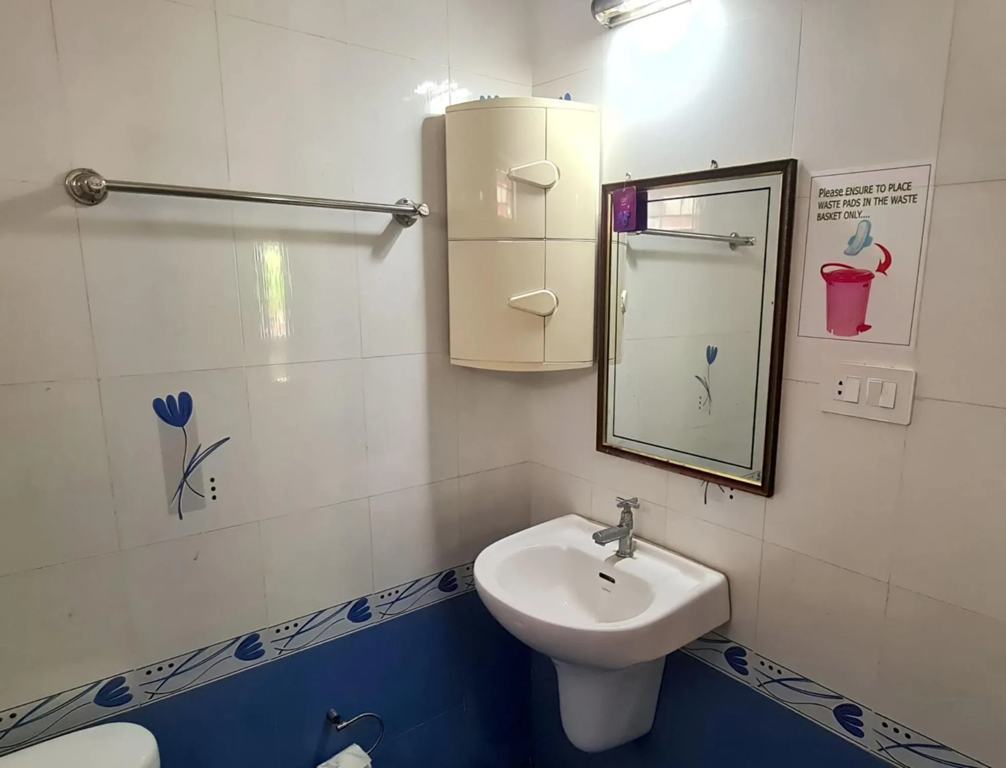 Toilet in Angels' homestay Marari