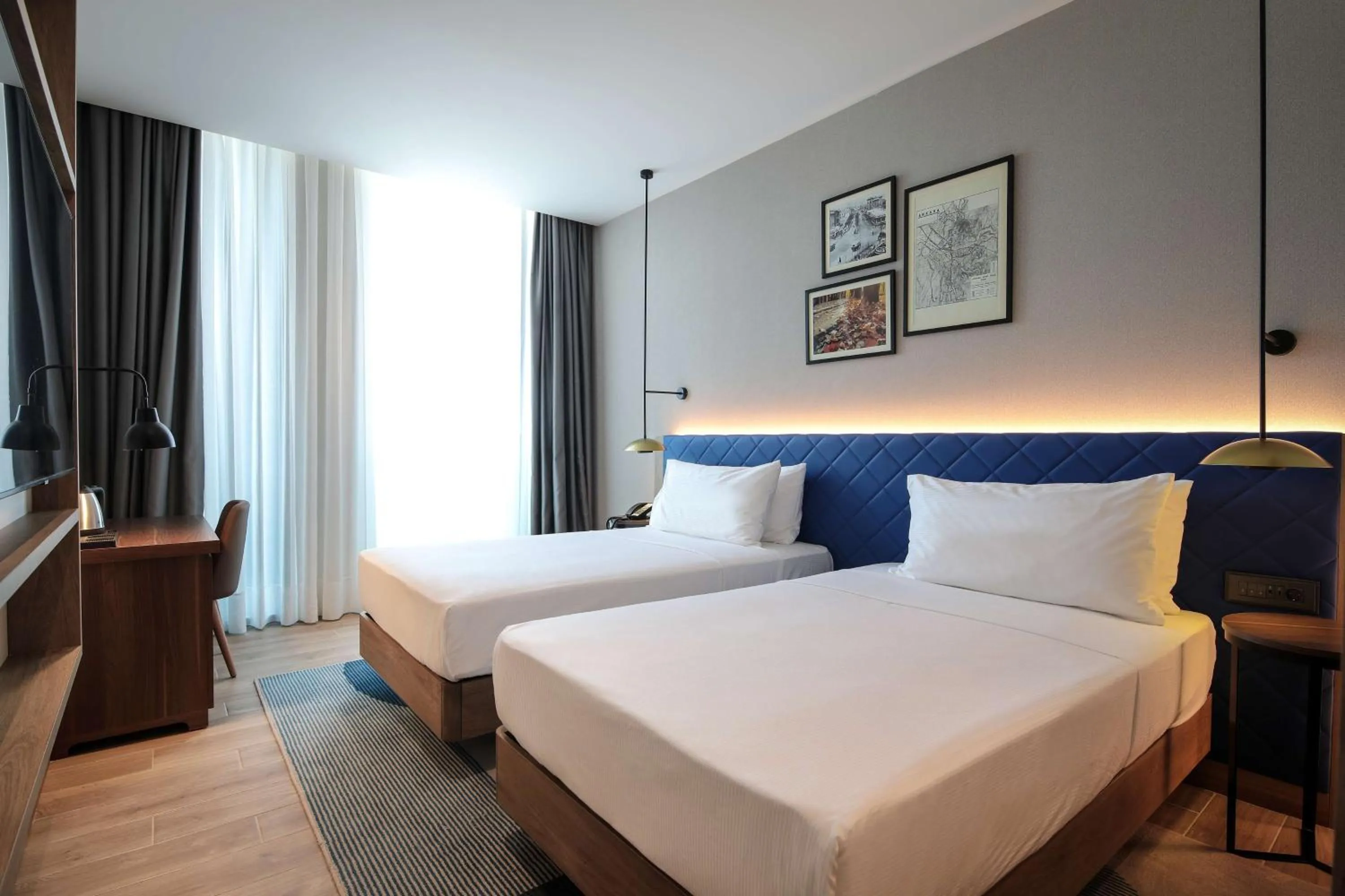 Bed in Hilton Garden Inn Ankara Cankaya