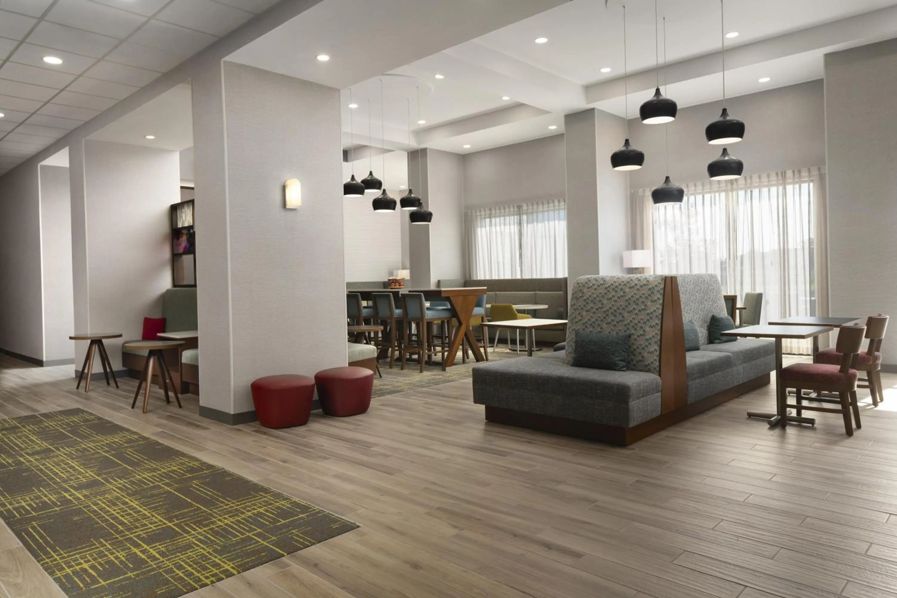 Lobby or reception in Hampton Inn & Suites Somerset
