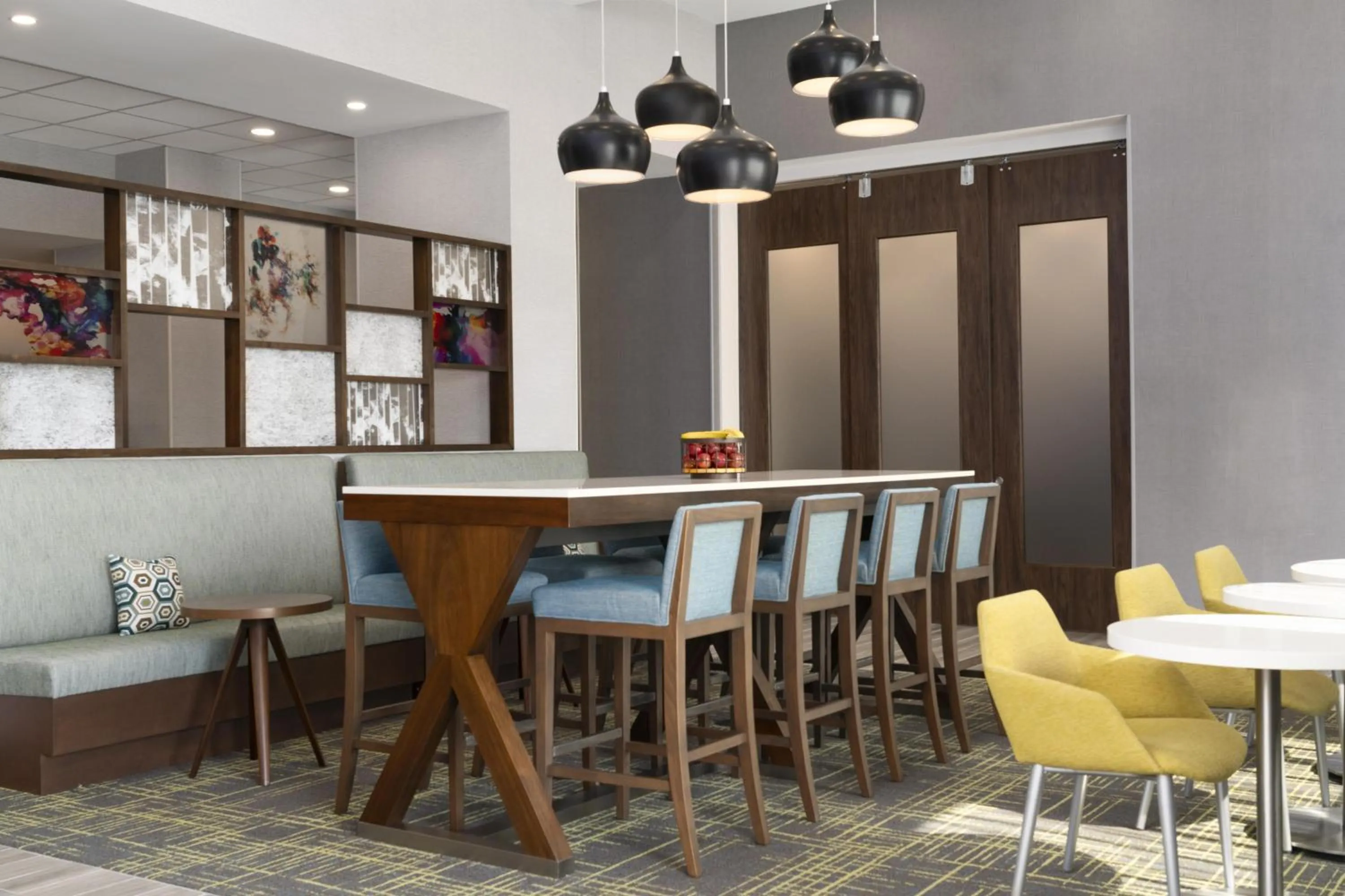 Breakfast in Hampton Inn & Suites Somerset