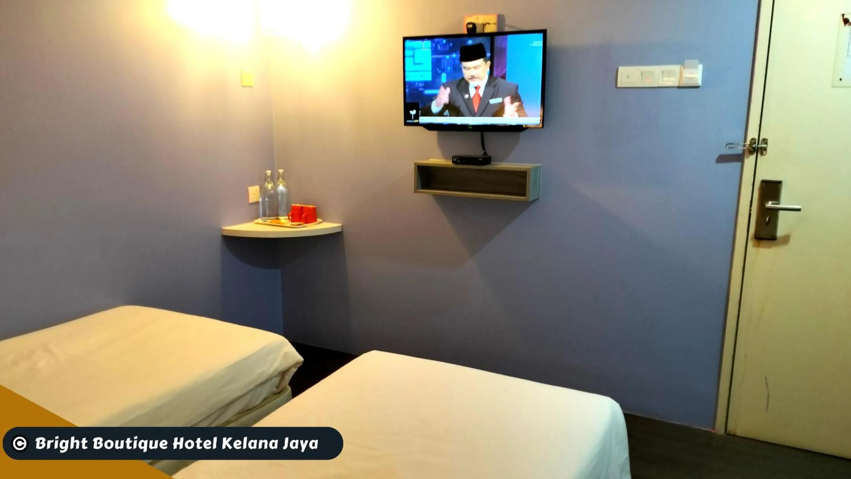Bed in Bright Boutique Hotel Kelana Jaya