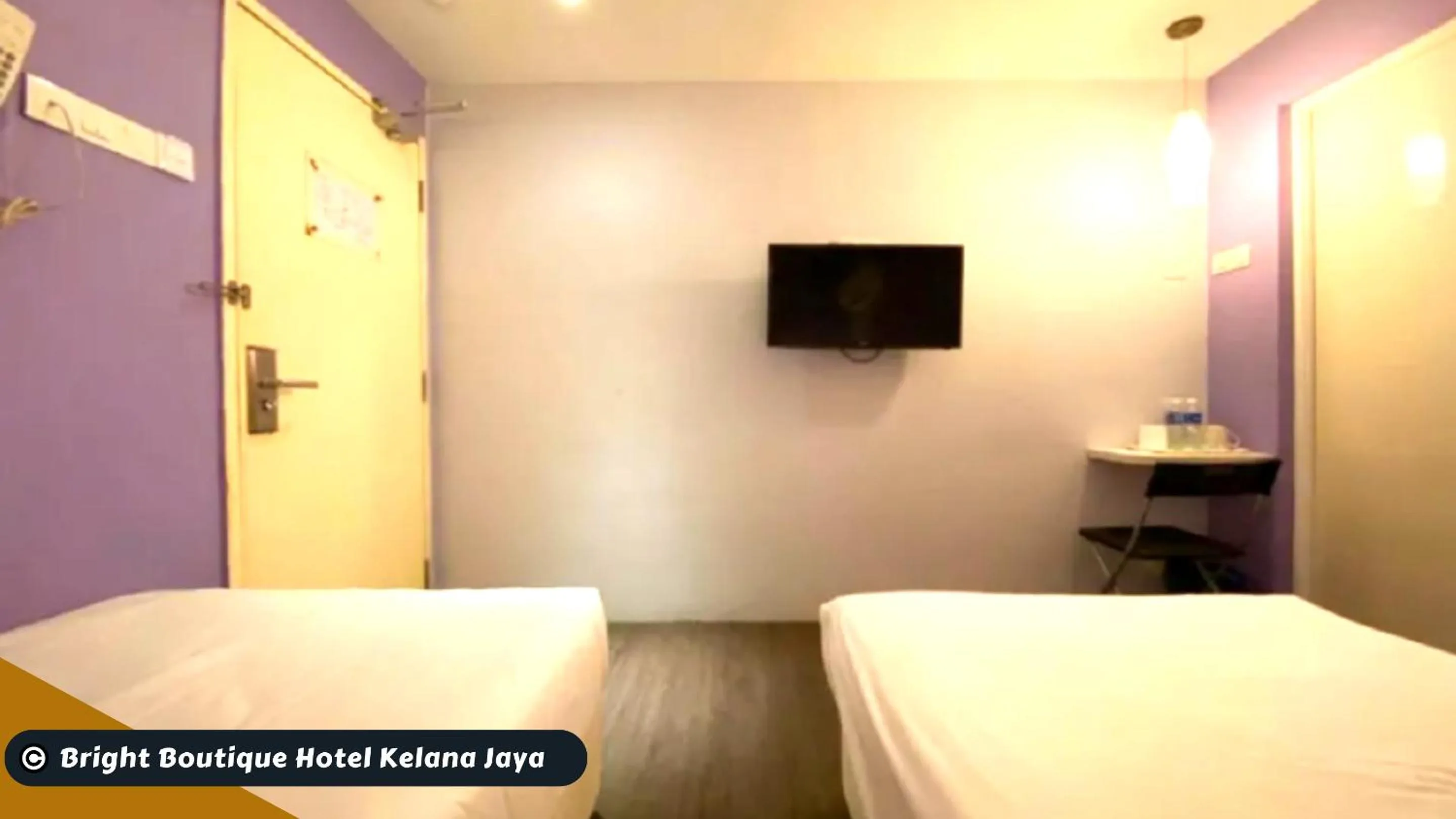 Bed in Bright Boutique Hotel Kelana Jaya