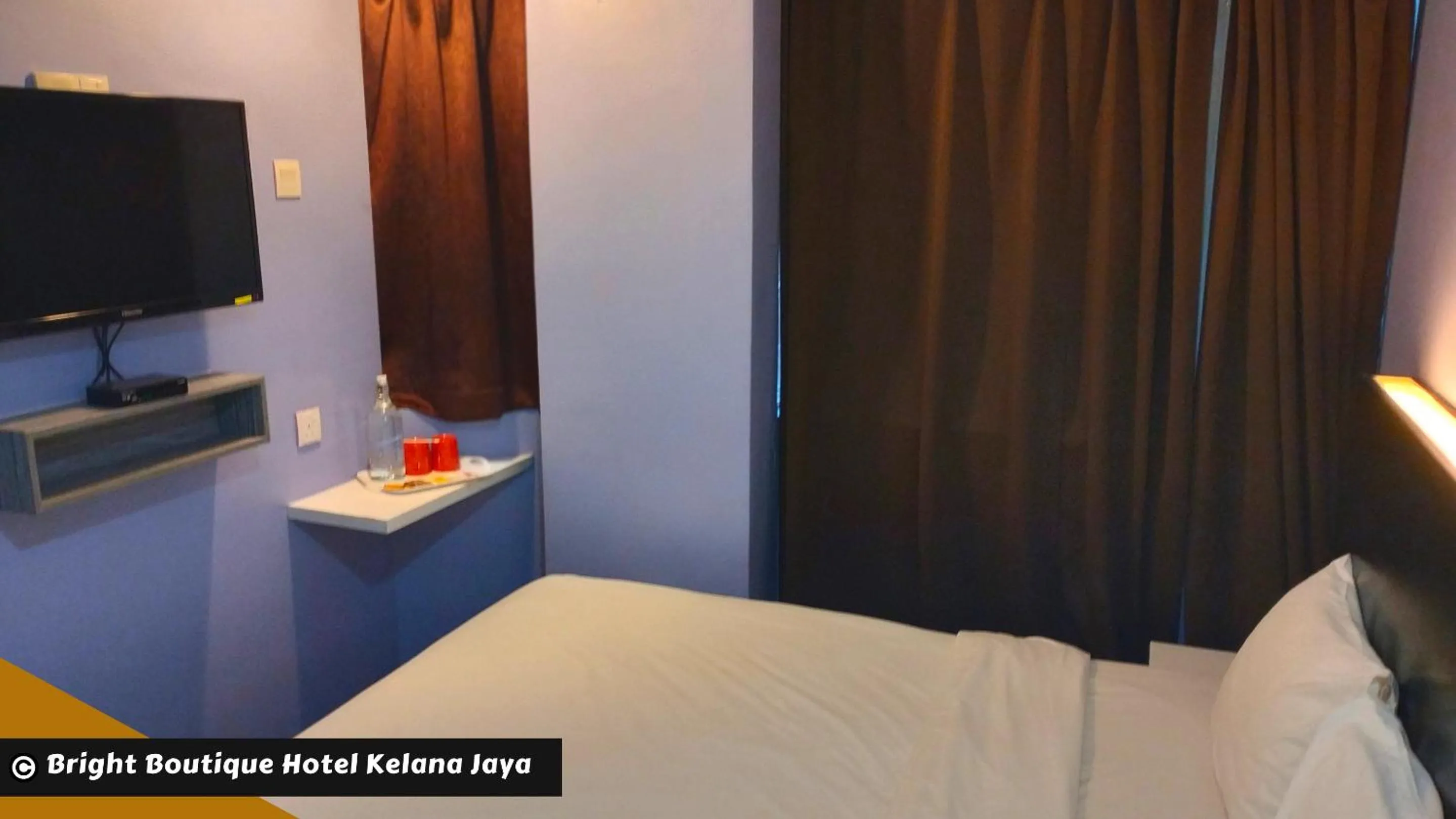 Bed in Bright Boutique Hotel Kelana Jaya