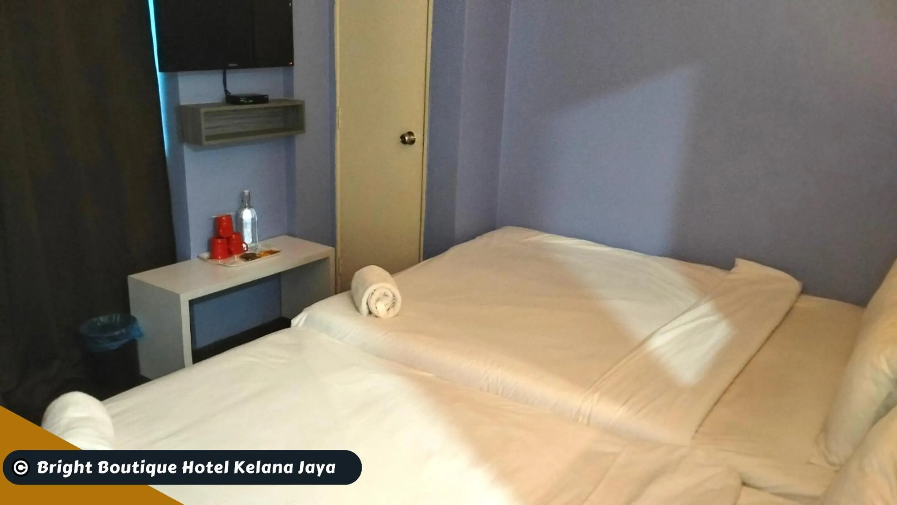 Bed in Bright Boutique Hotel Kelana Jaya