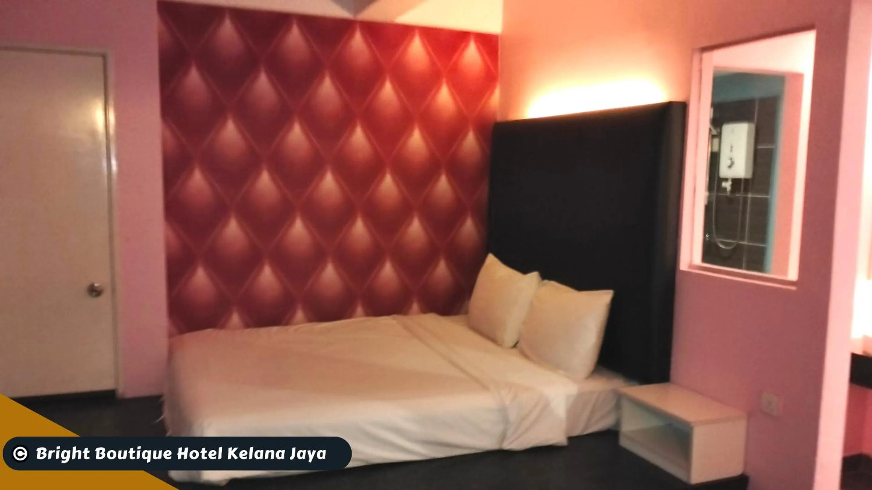 Bed in Bright Boutique Hotel Kelana Jaya