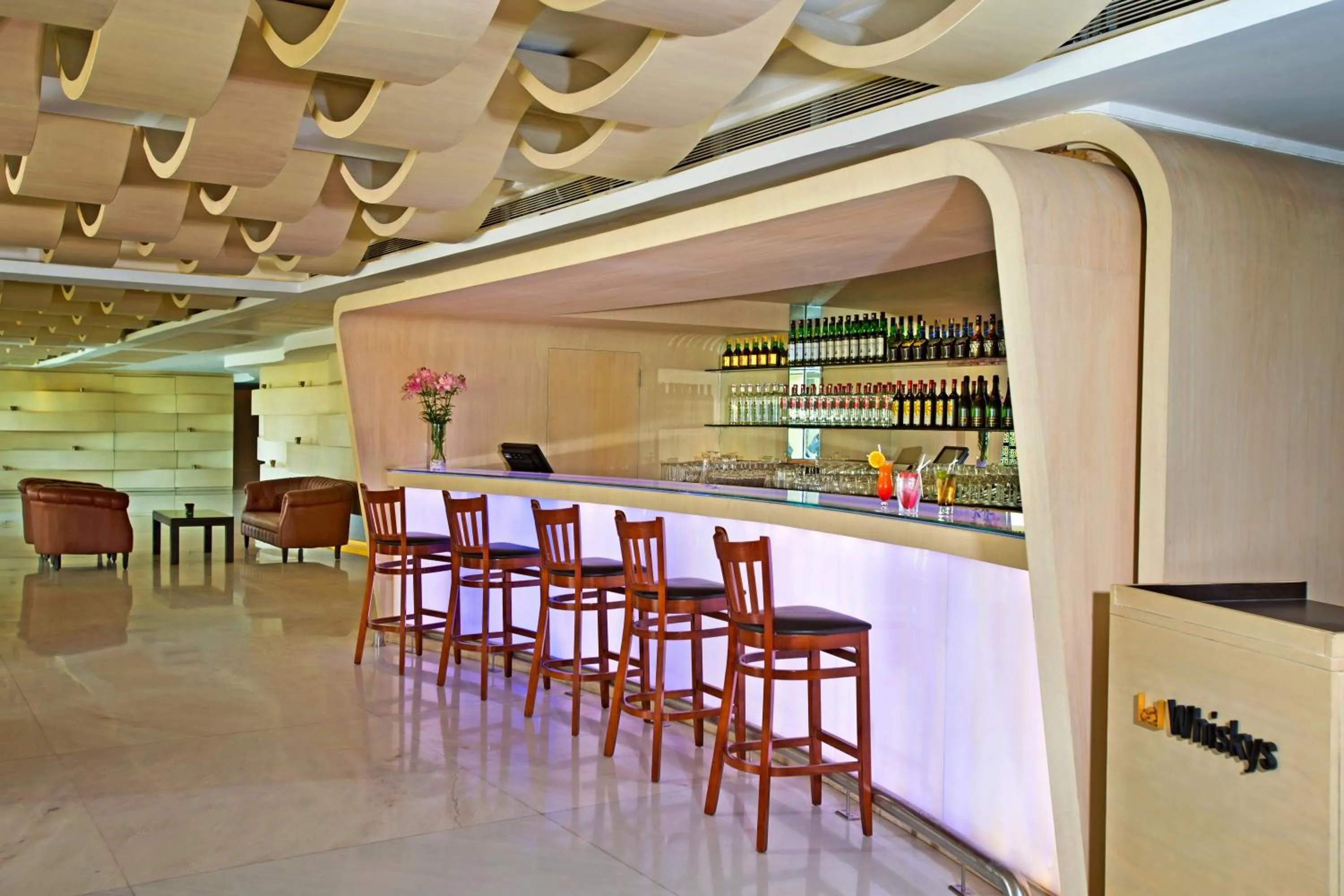 Lounge or bar in The Deltin