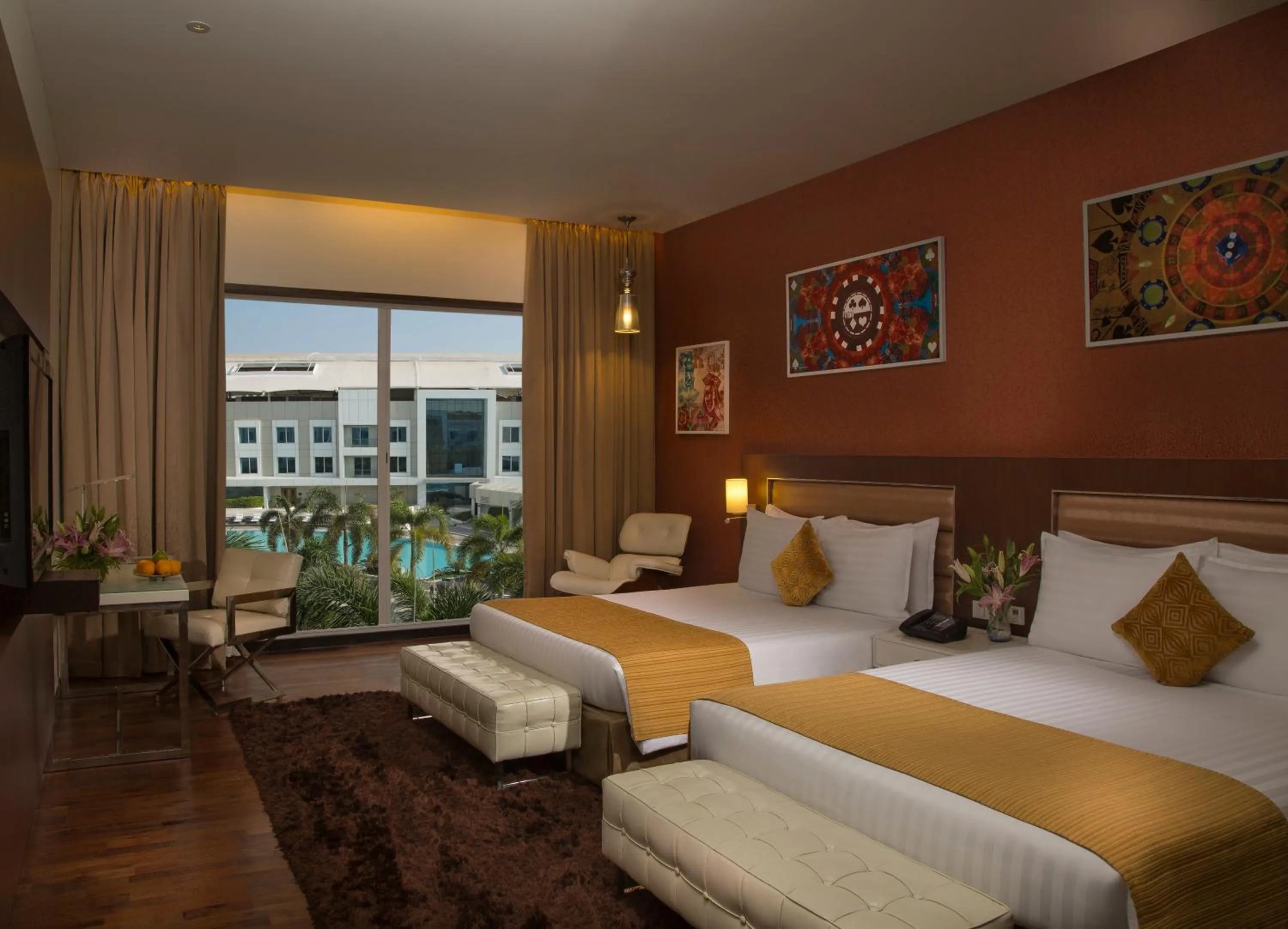 Bedroom, Bed in The Deltin