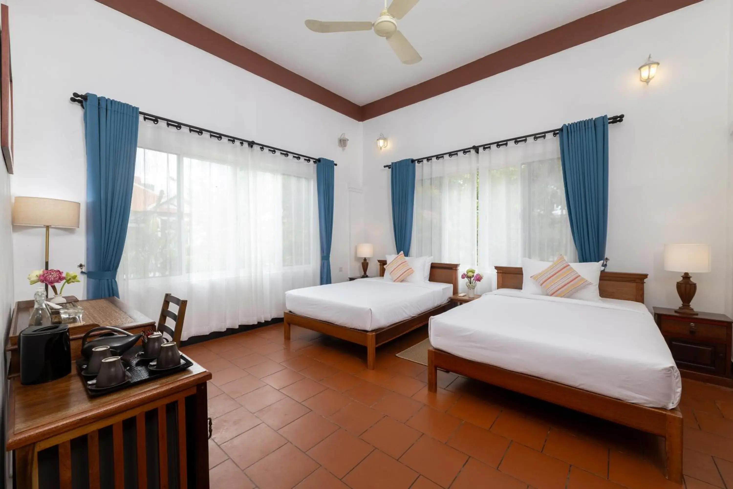 Bayon Deluxe Twin Room in Atoh's Maison Bayon Deluxe Twin Room in Atoh's Maison