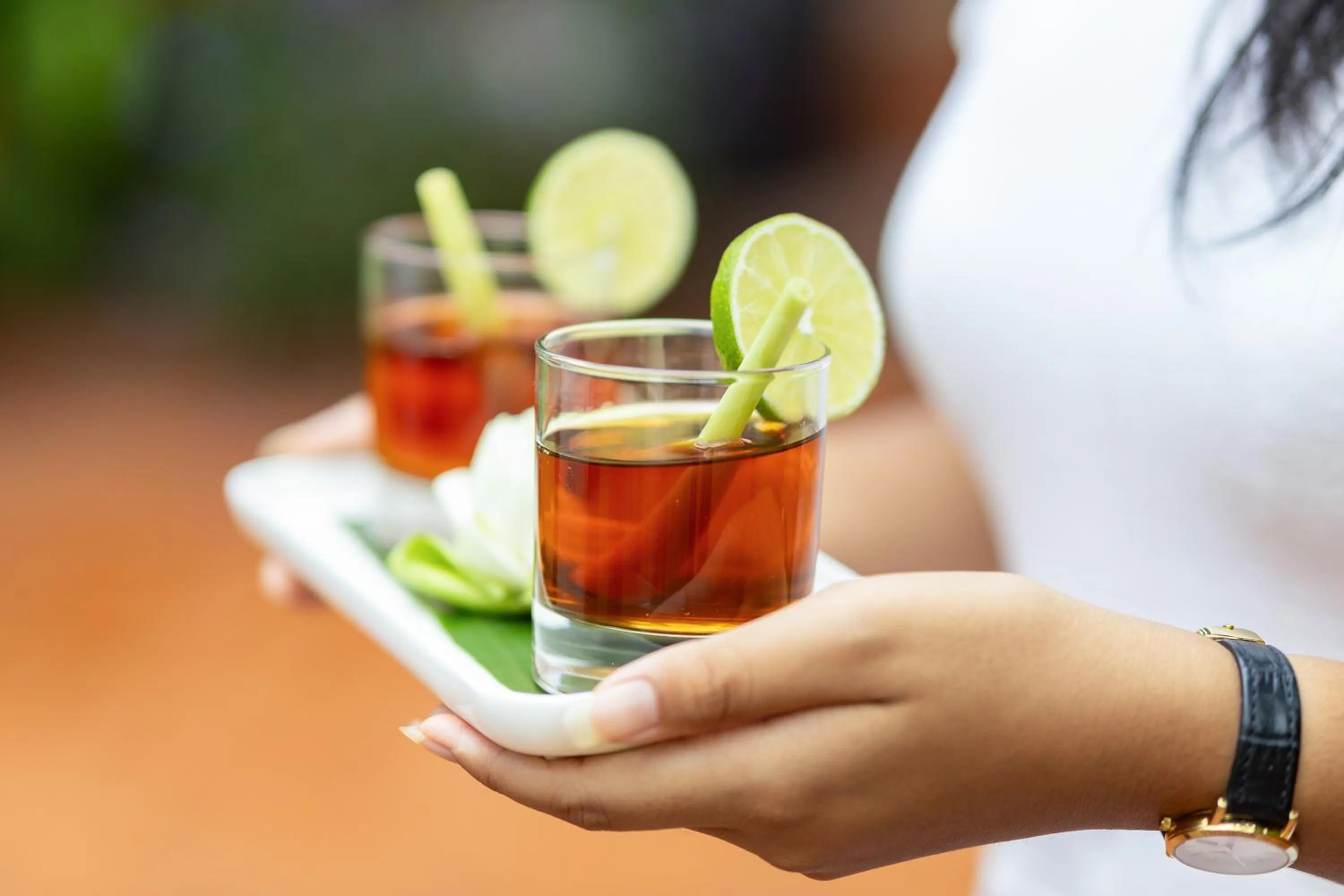 Drinks in Atoh's Maison