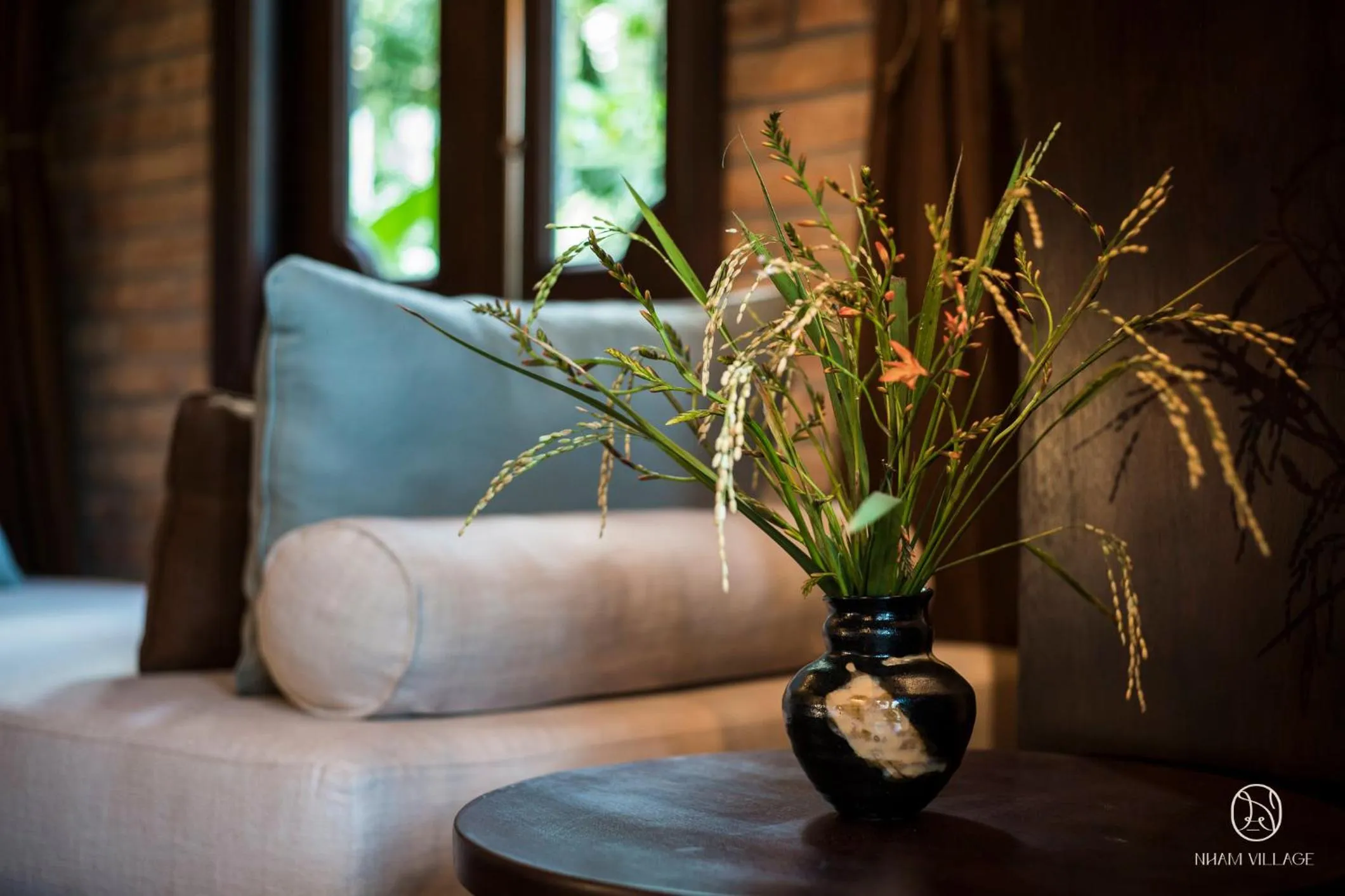 Bedroom in Nham Village Resort