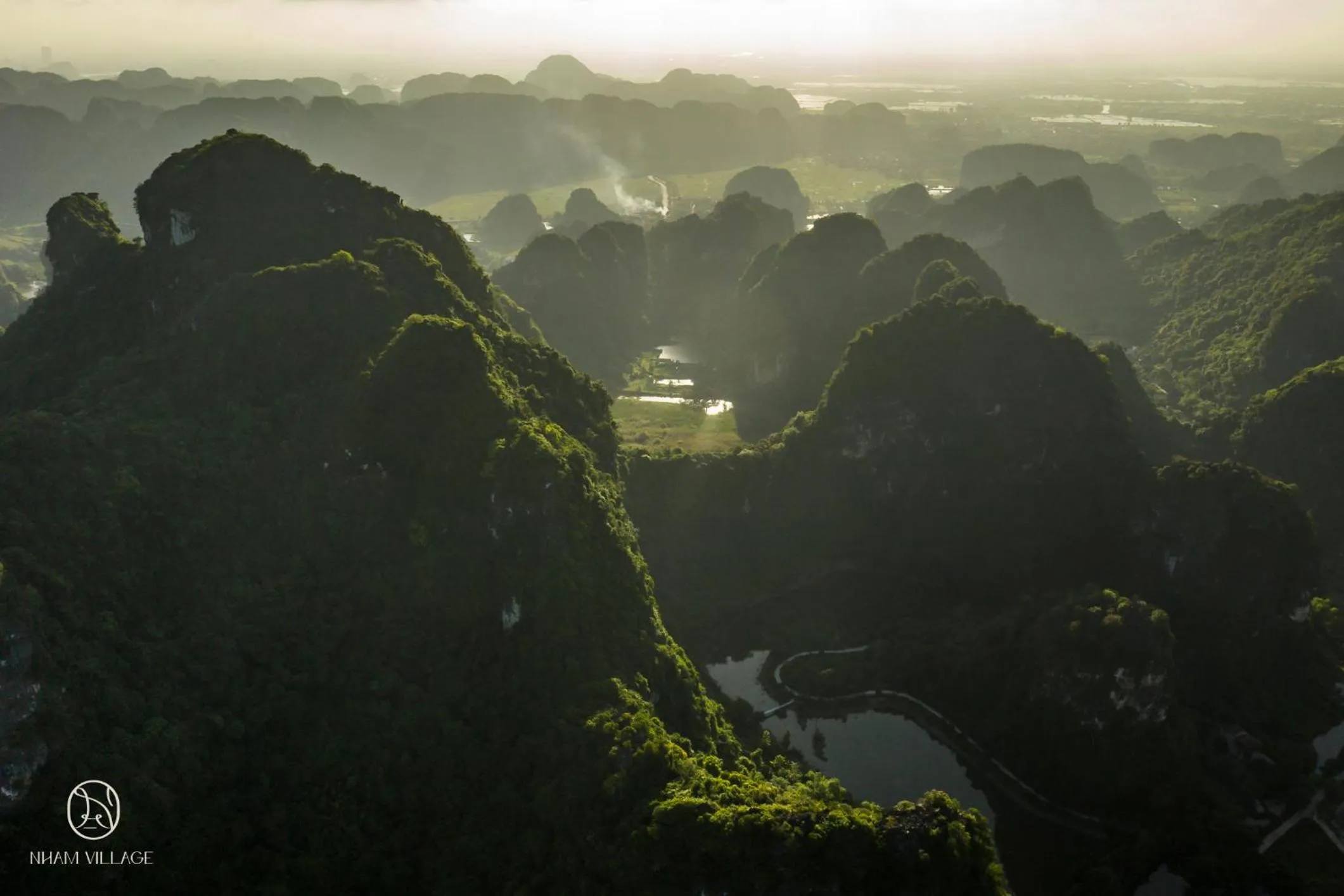 Natural landscape in Nham Village Resort